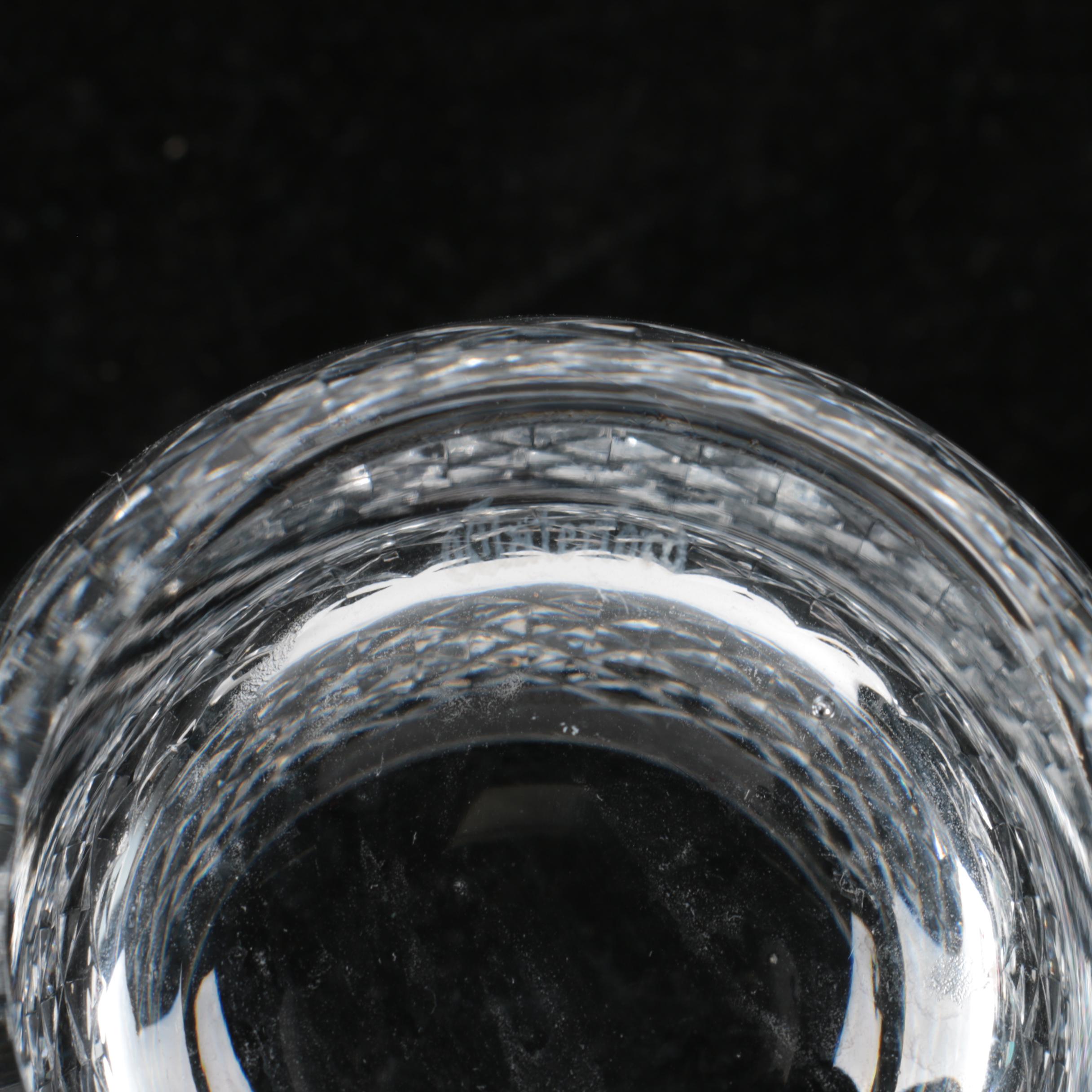 Waterford Crystal "Shannon Jubilee" Wine Decanters and "Alana" Tumblers