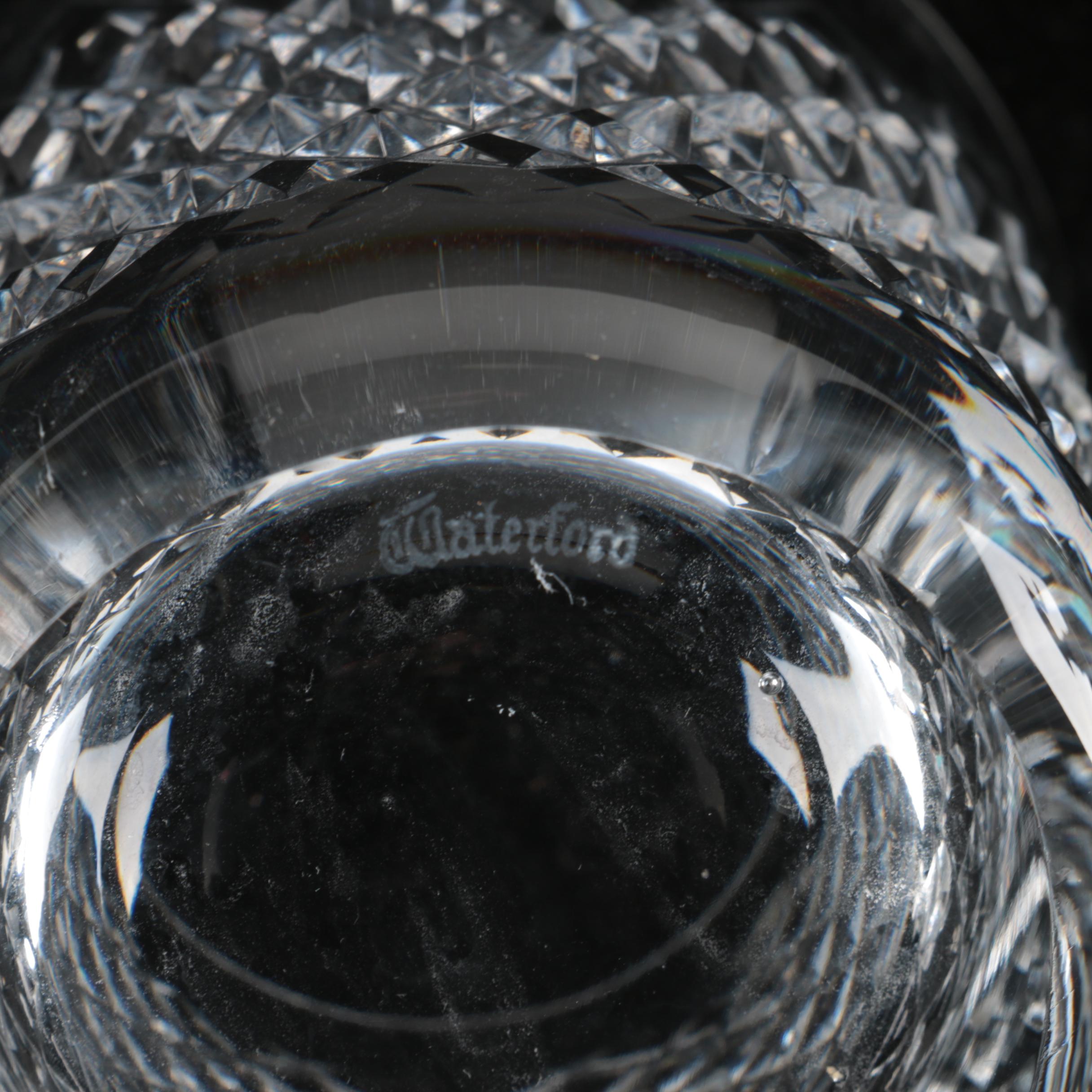 Waterford Crystal "Shannon Jubilee" Wine Decanters and "Alana" Tumblers