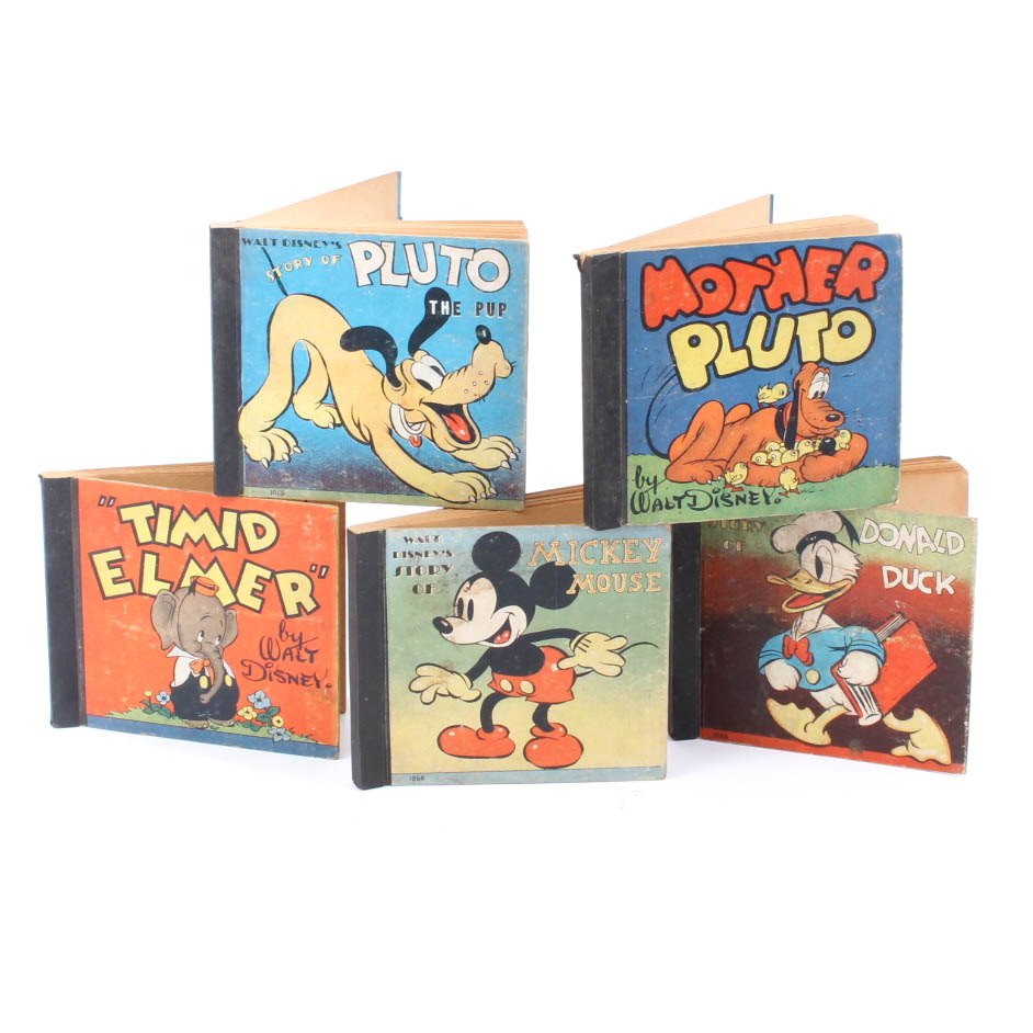 1938 "Walt Disney's Story of" Book Collection