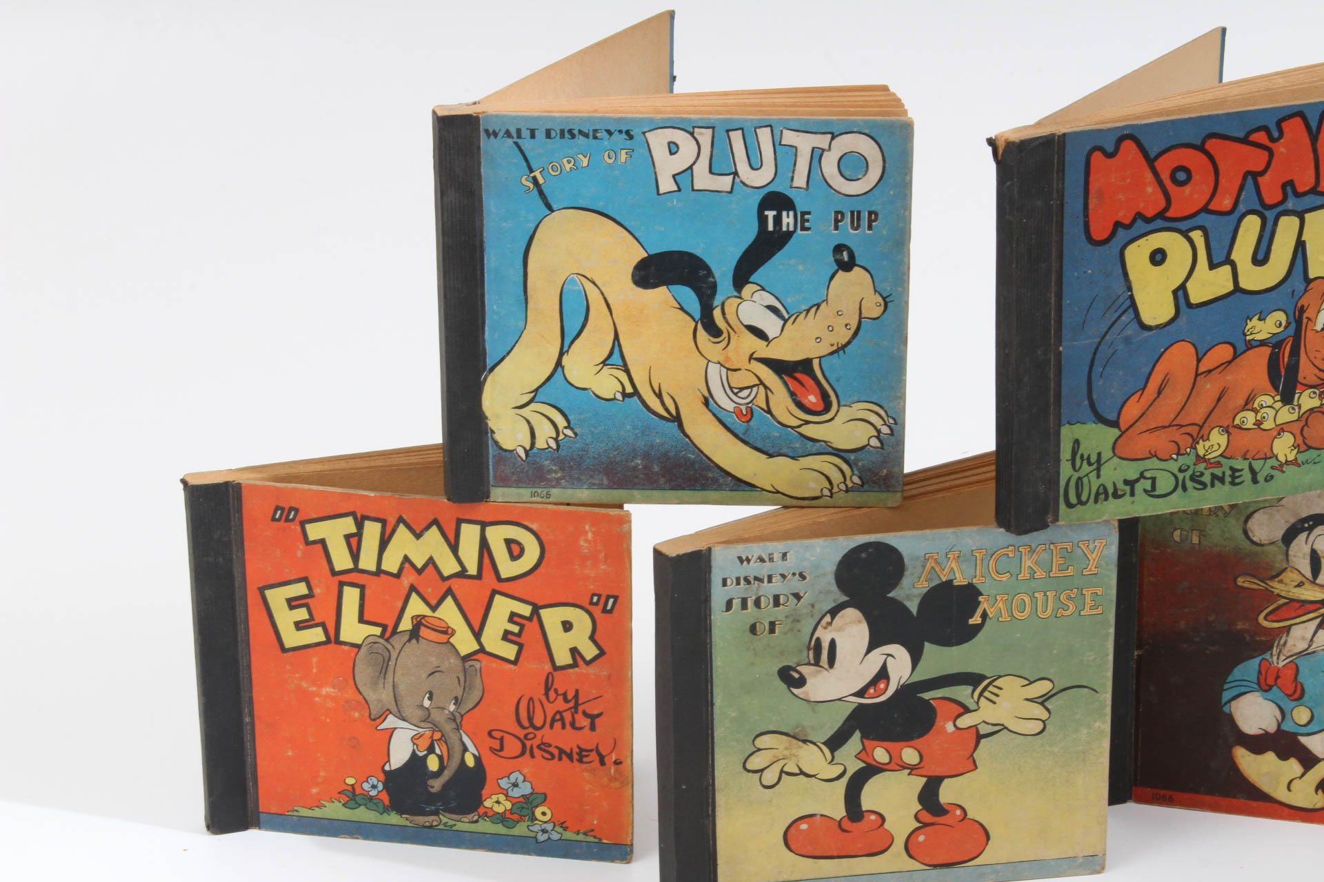1938 "Walt Disney's Story of" Book Collection