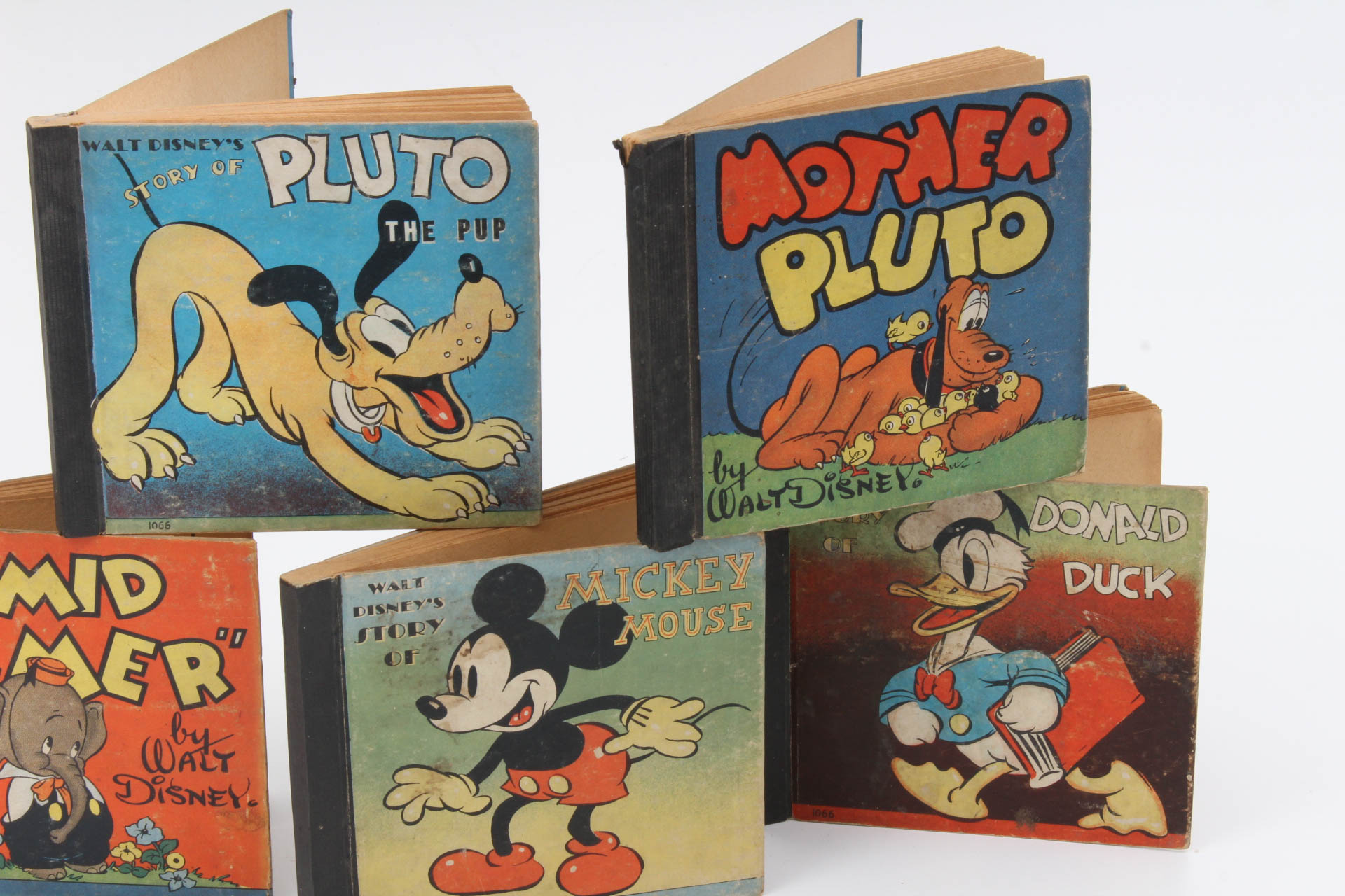 1938 "Walt Disney's Story of" Book Collection