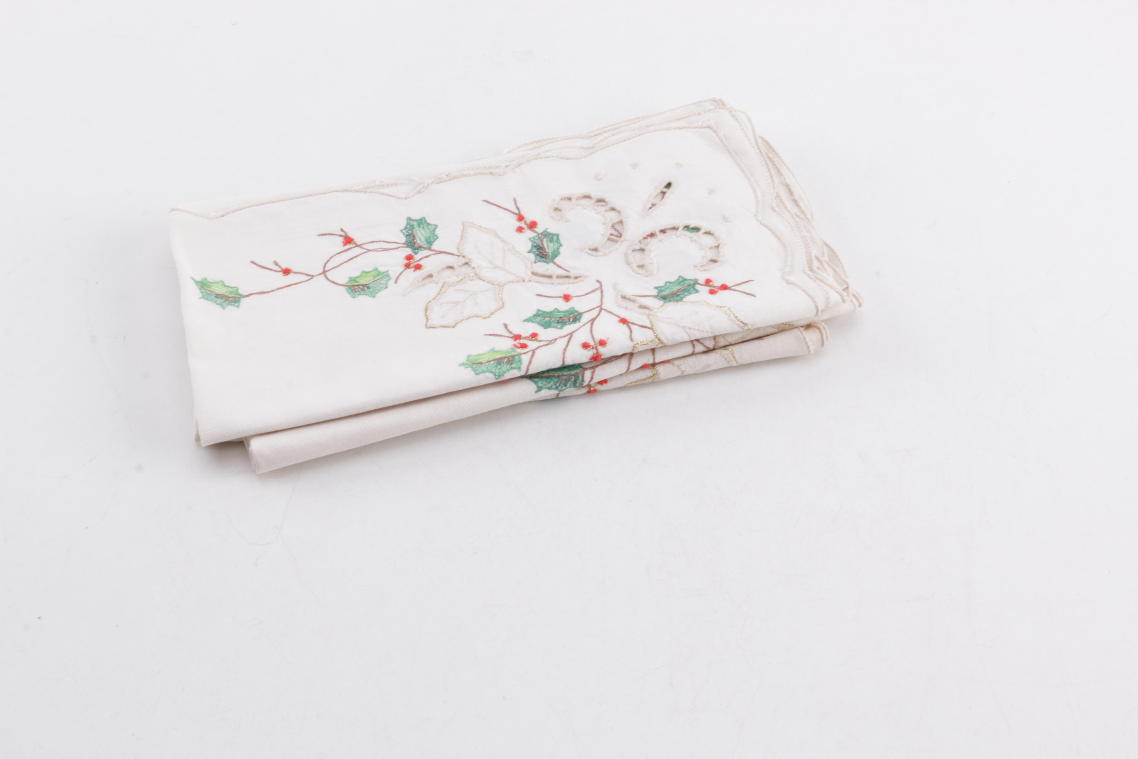 Collection of Christmas Table Linens