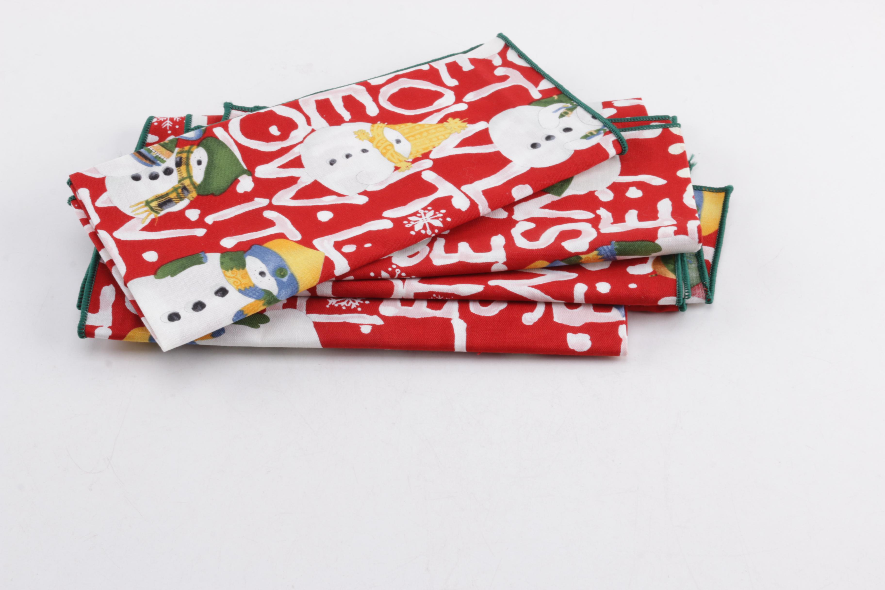 Collection of Christmas Table Linens