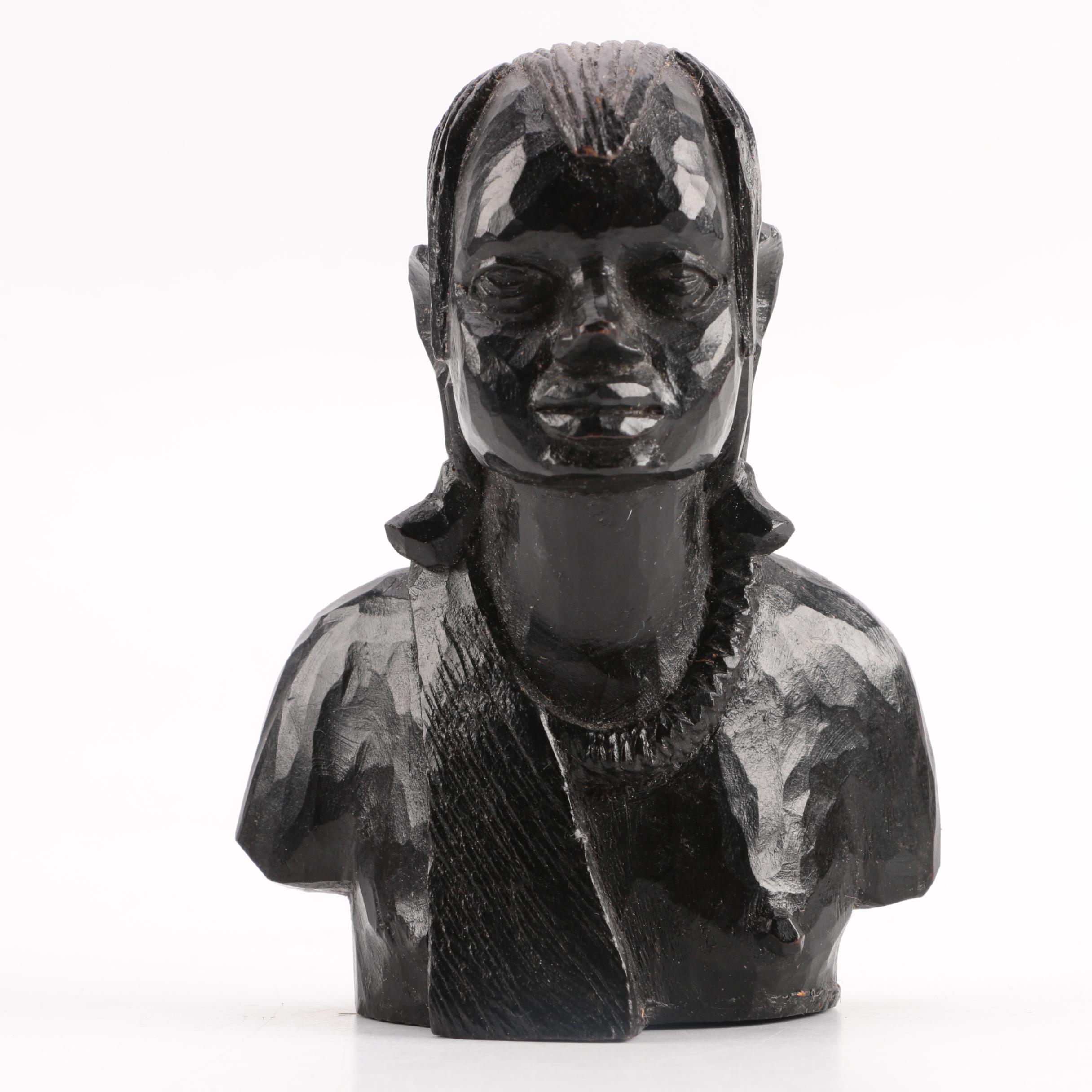 Nzambu East African Bust Sculptures