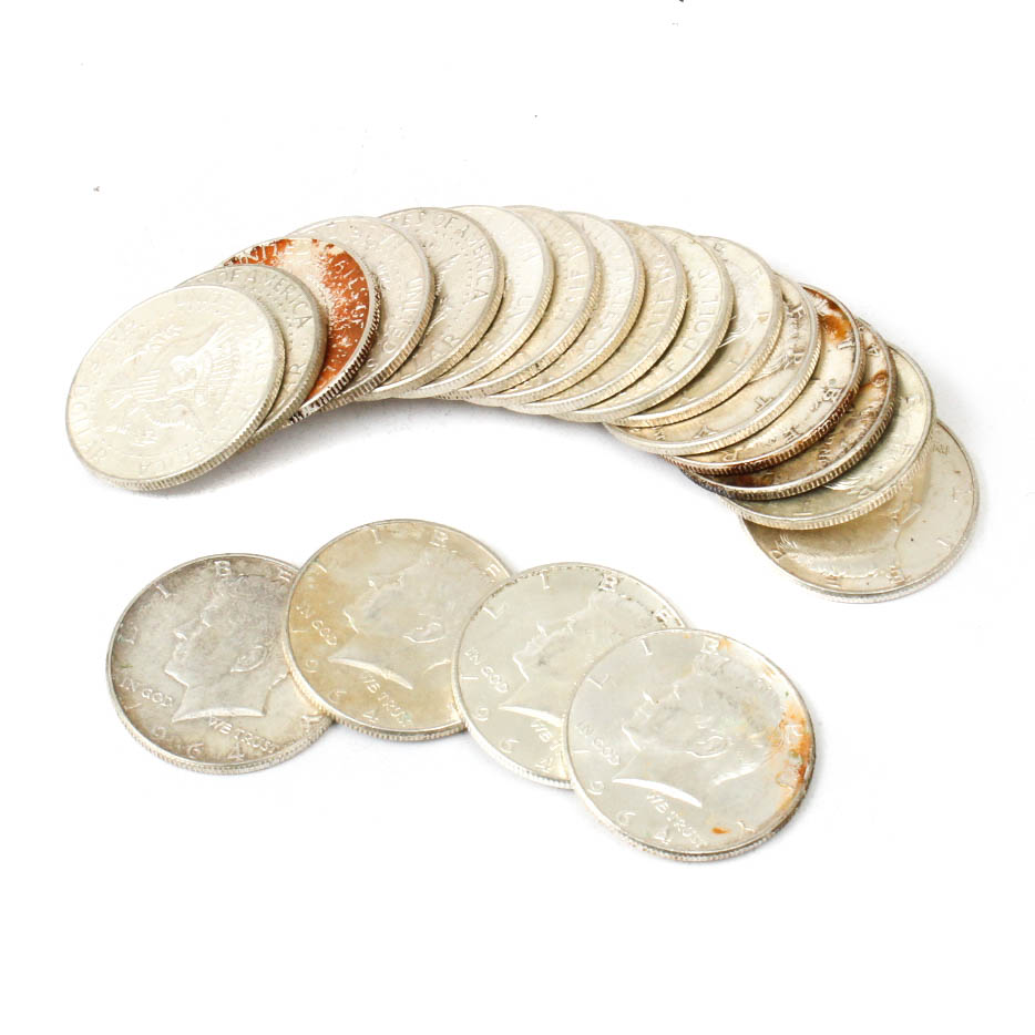 1964 Kennedy Silver Half Dollars