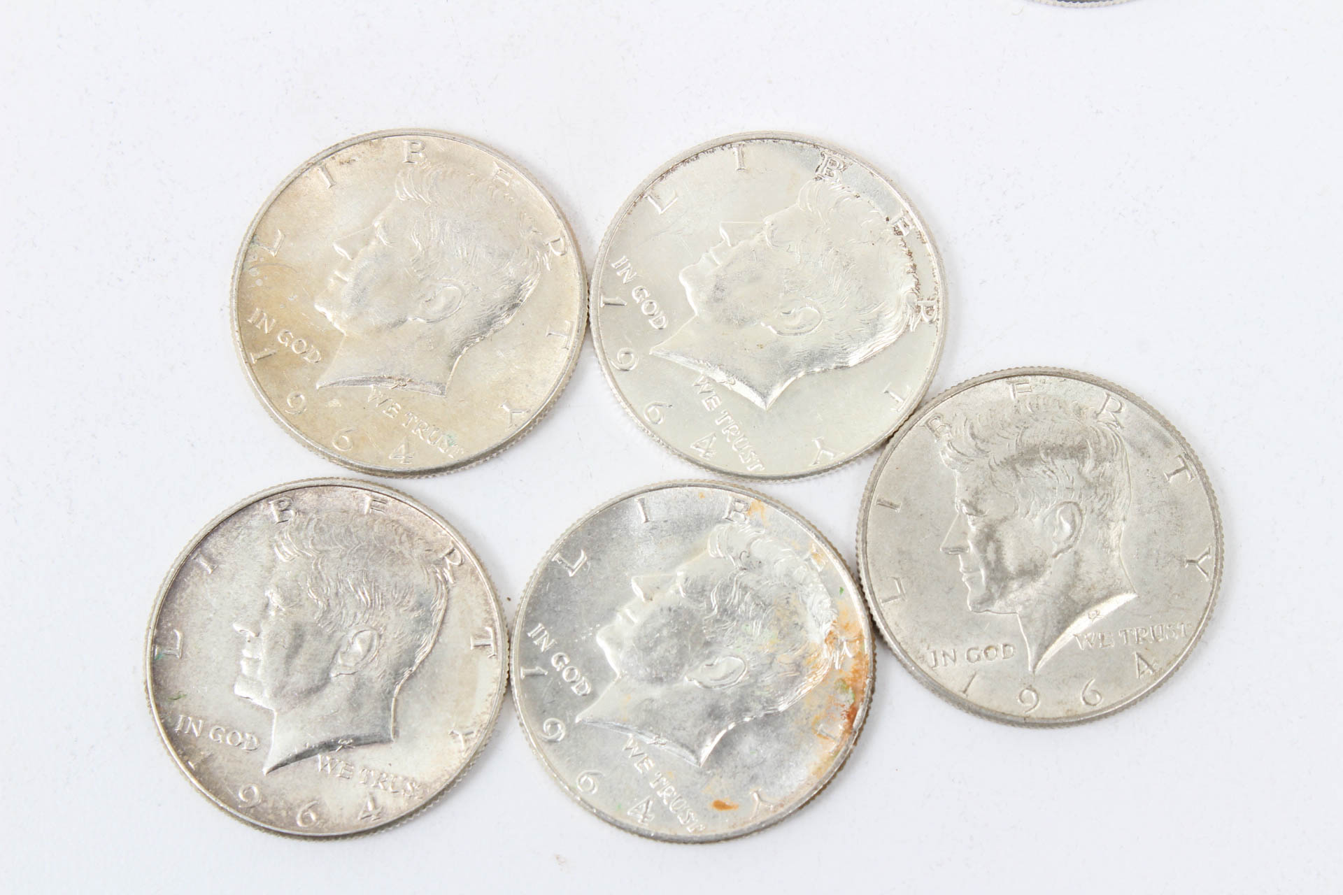 1964 Kennedy Silver Half Dollars