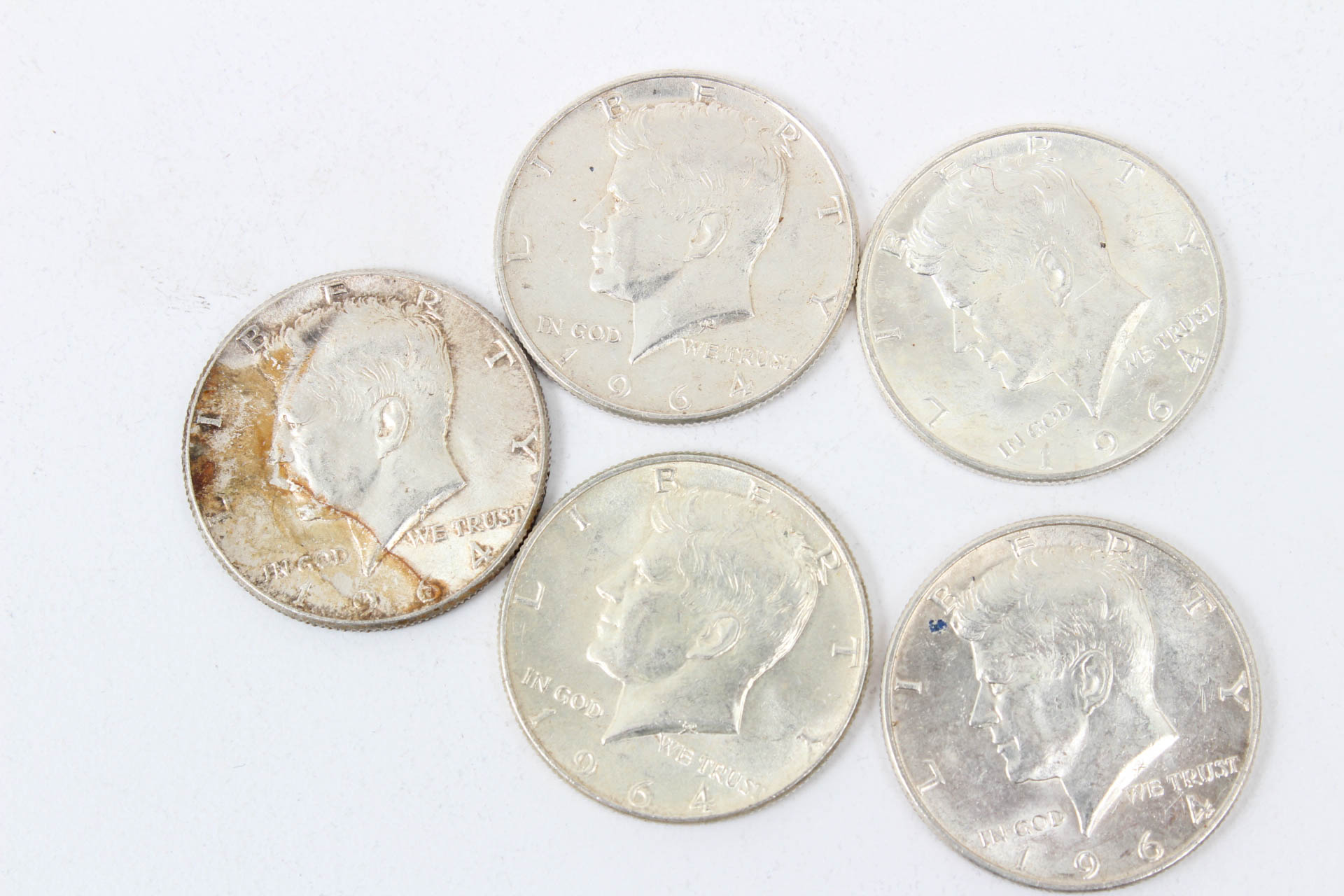 1964 Kennedy Silver Half Dollars