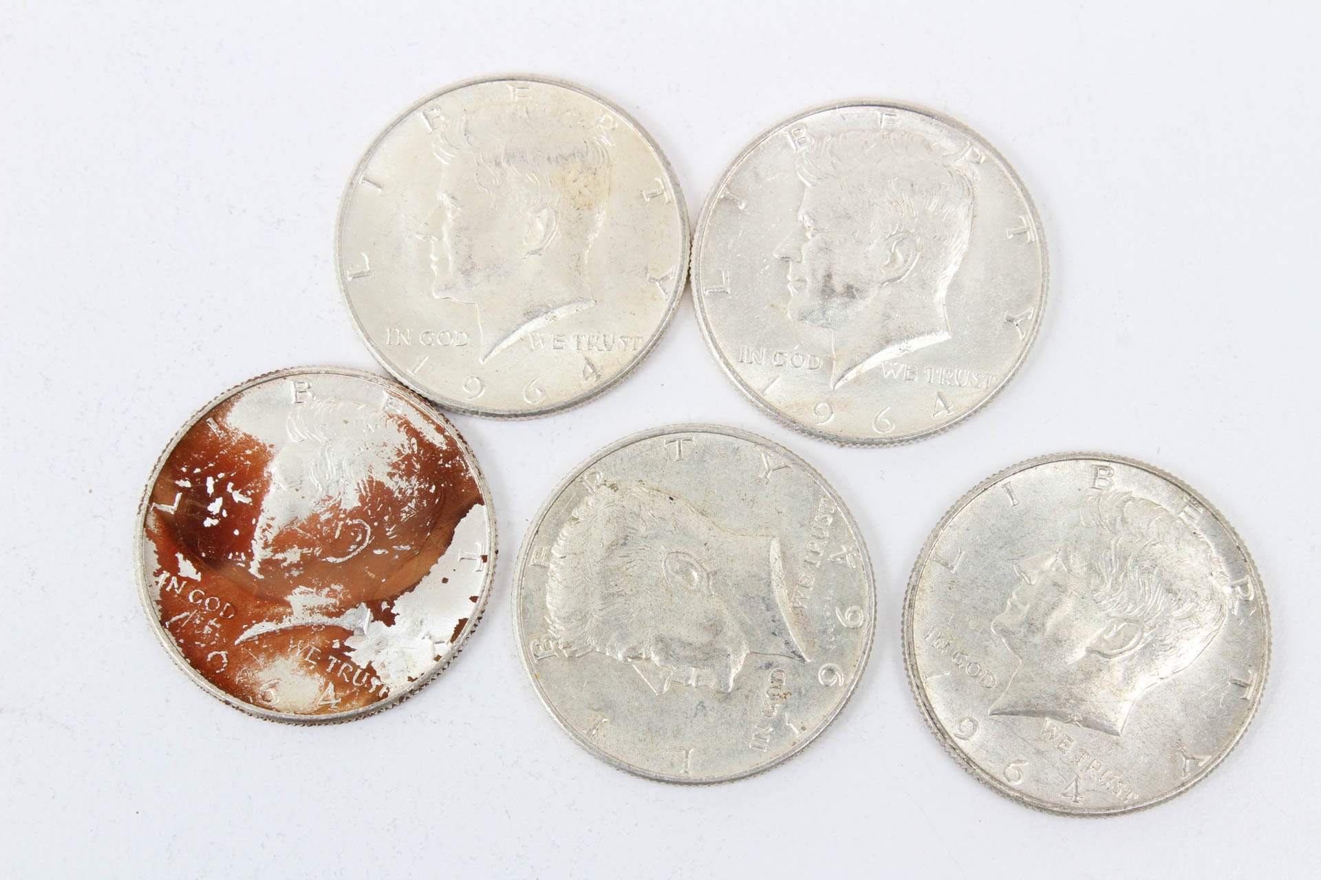 1964 Kennedy Silver Half Dollars