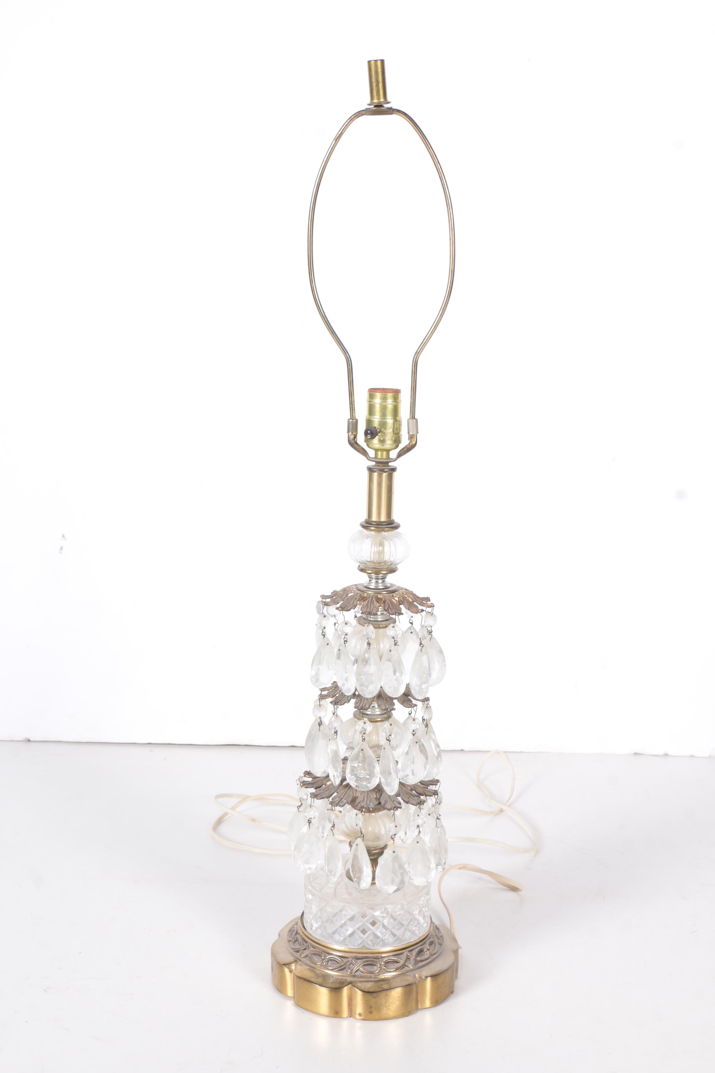 Chandelier Table Lamp