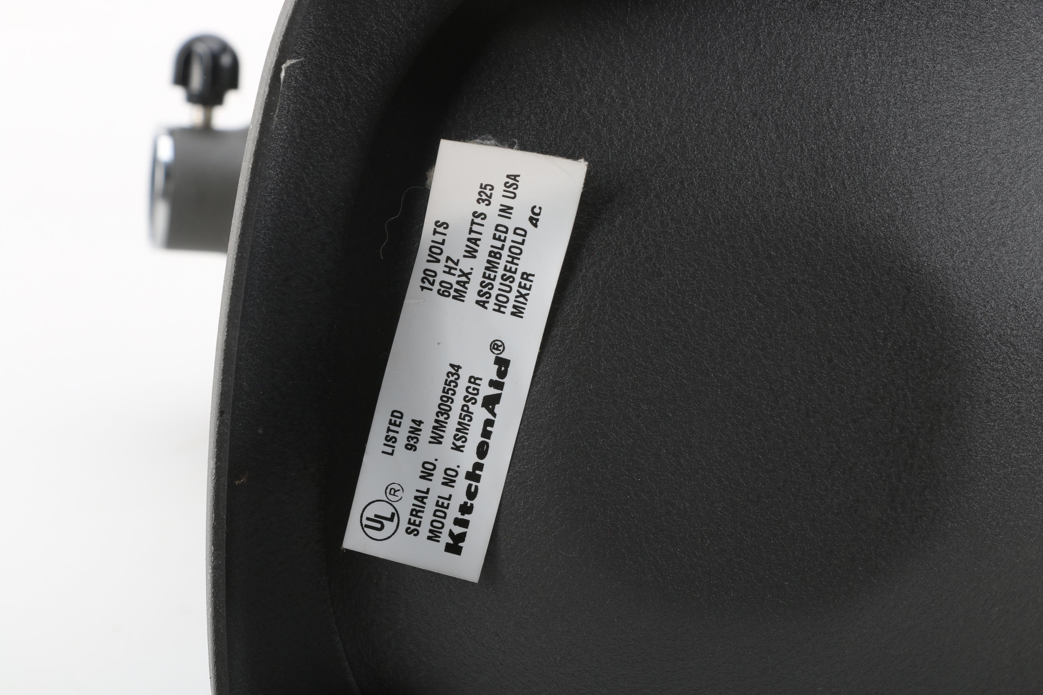 KitchenAid Heavy Duty Stand Mixer And Accessories