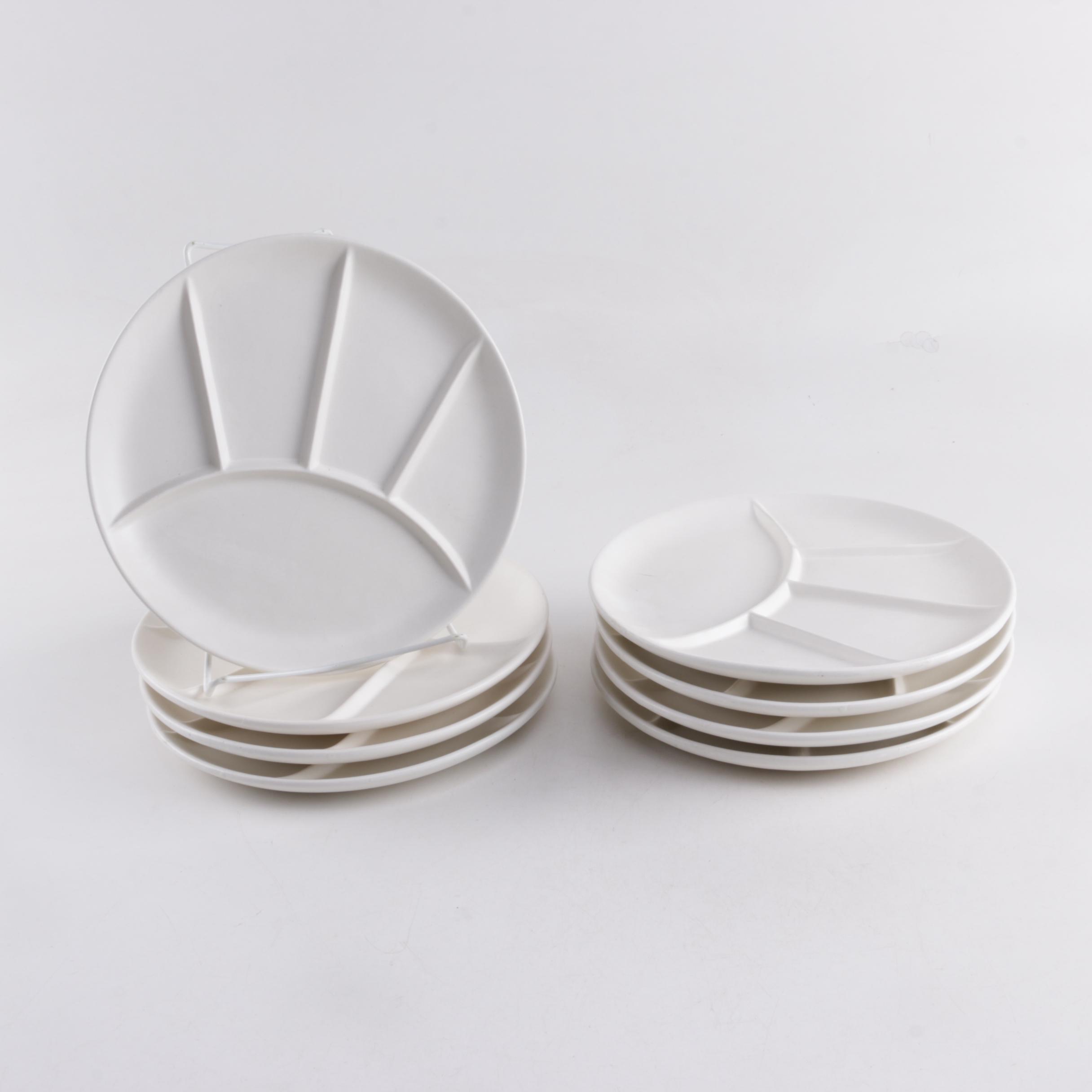 Japanese Divided Fondue Plates