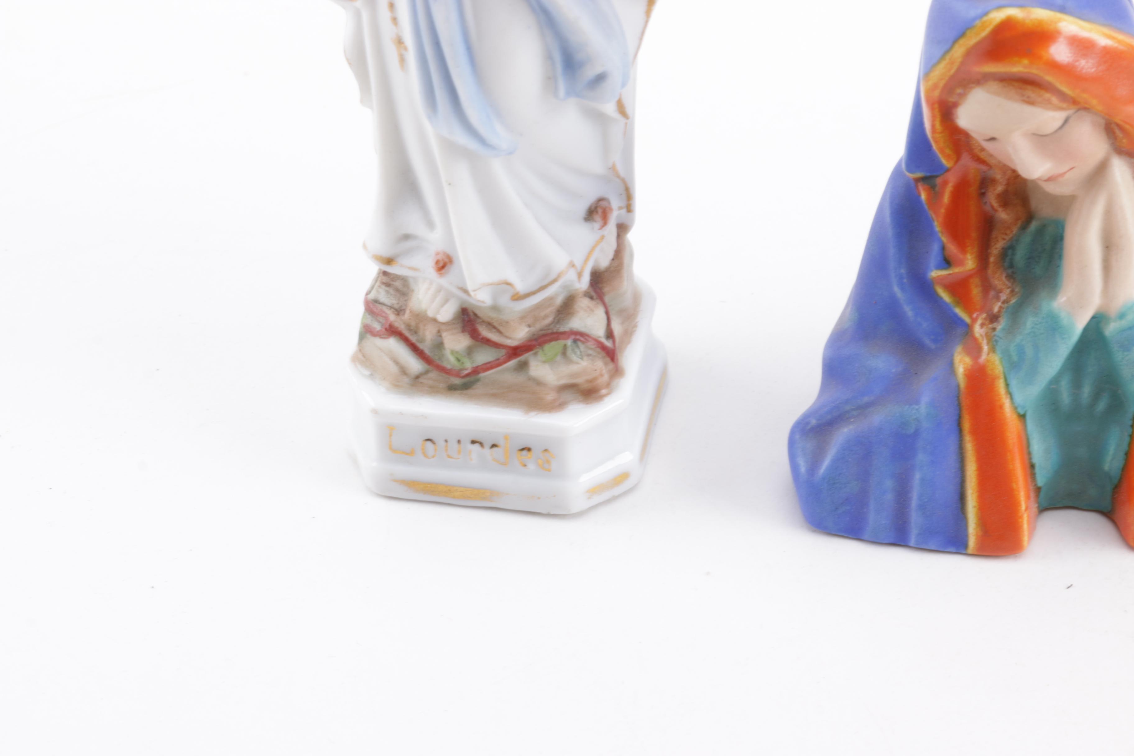 Christian Ceramics and Metal Pieces