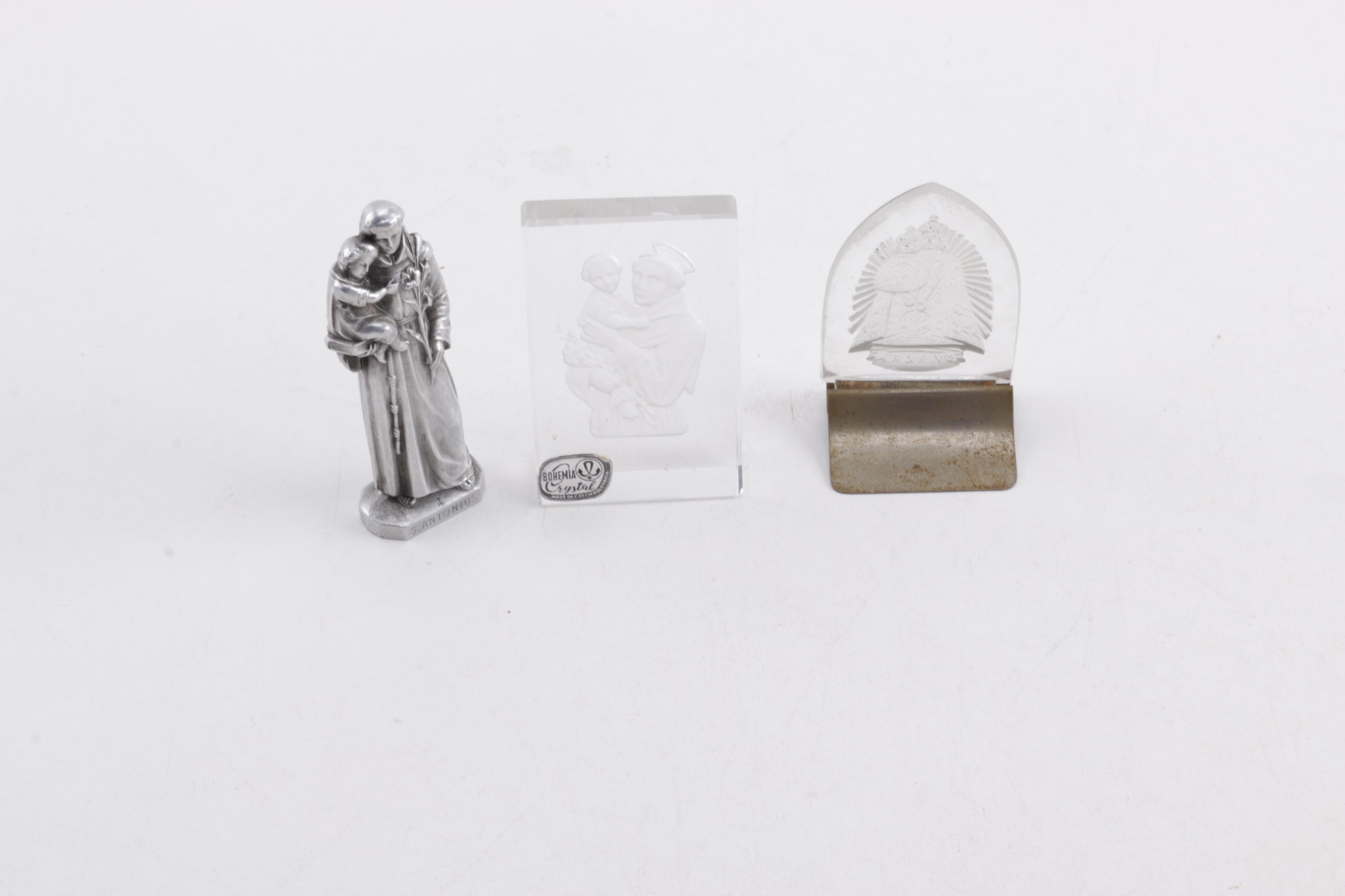 Christian Ceramics and Metal Pieces