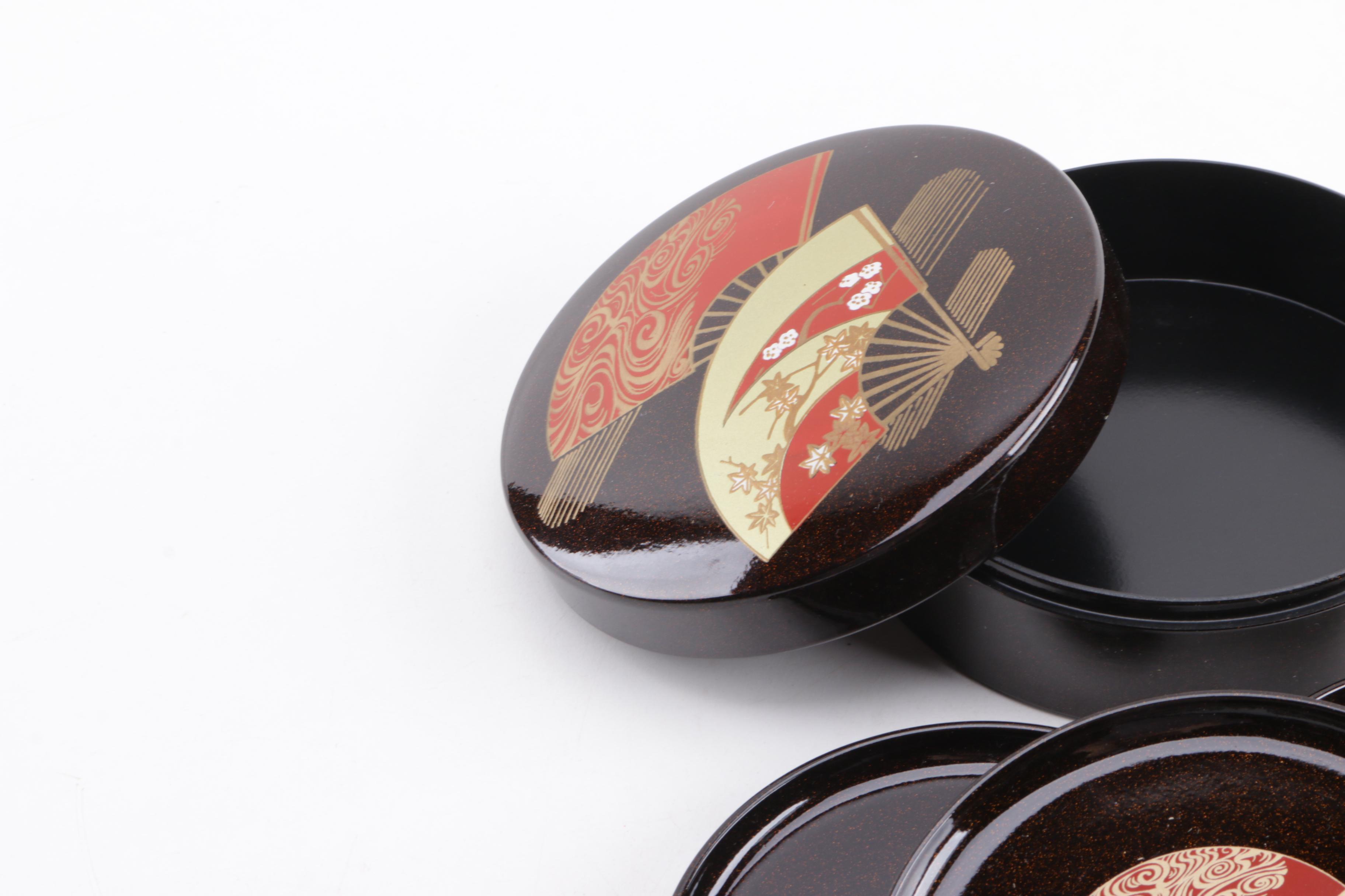 Grouping of East Asian Enamelware