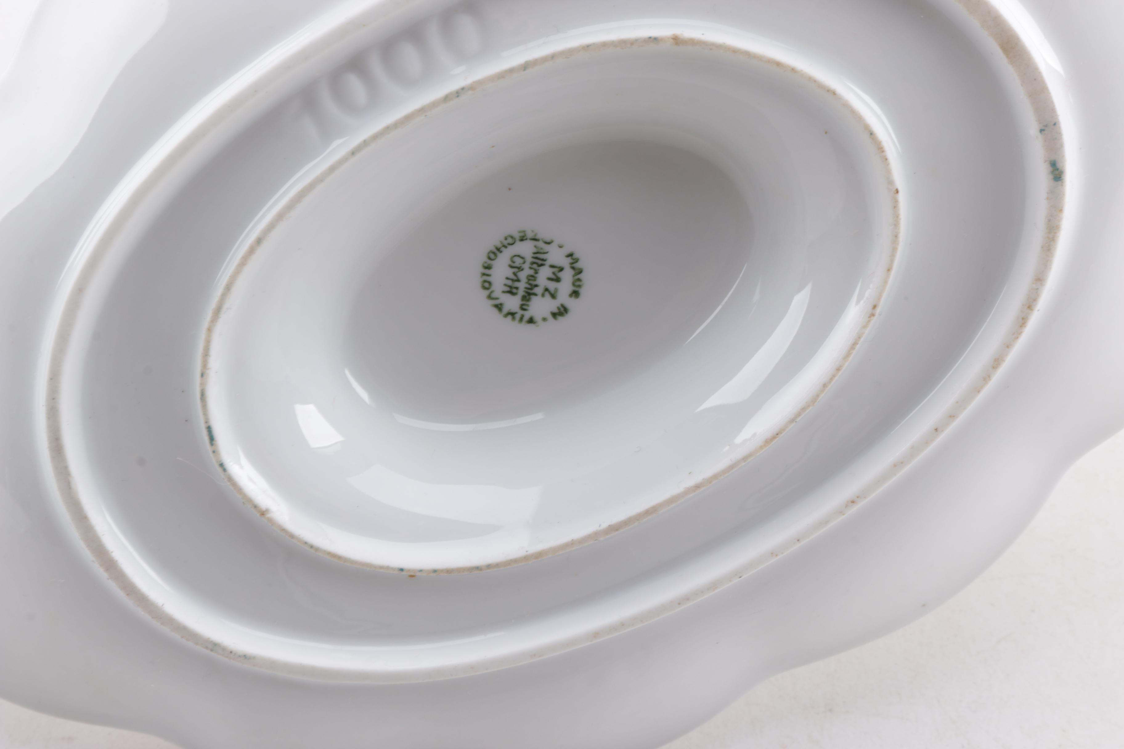 Vintage Moritz Zdekauer Serving Dishes 1909-45