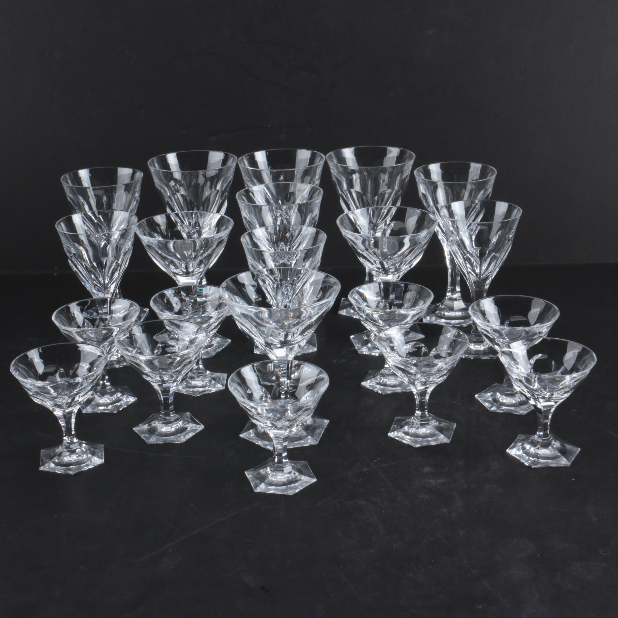Hand Cut Crystal Stemware
