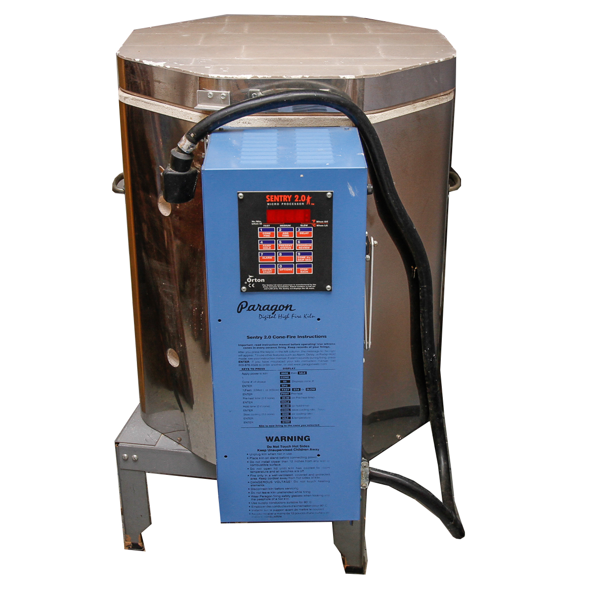 Paragon High Fire Kiln "Sentry 2.0" and Accessories