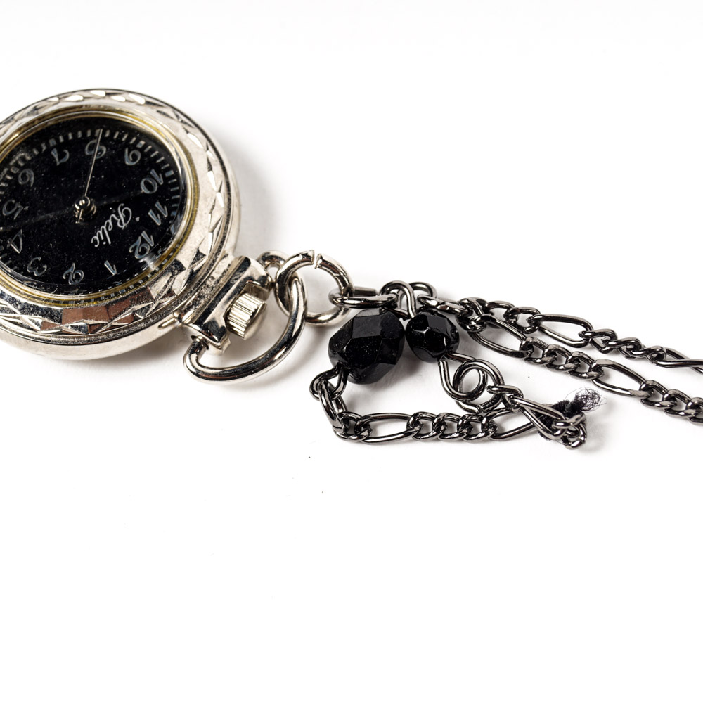 Elizabeth Arden Watch & Relic Pocket Watch Necklace