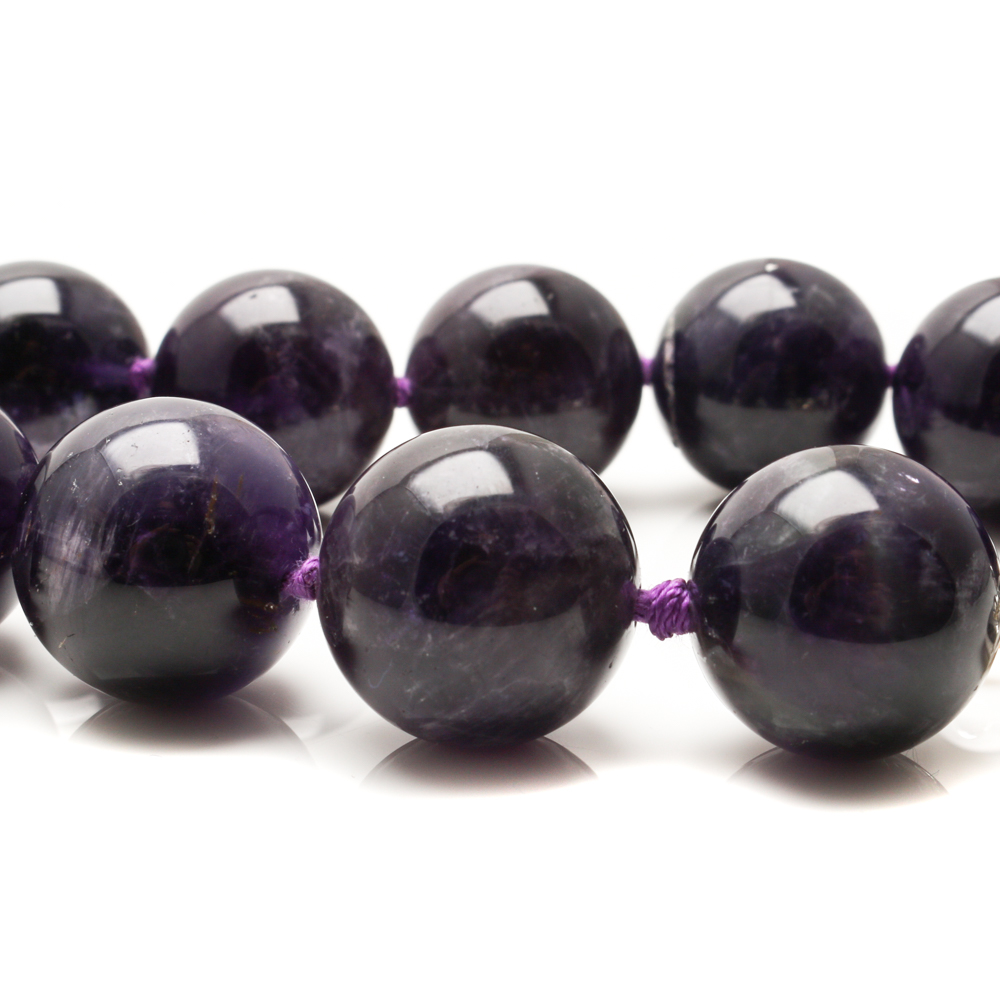 Sterling Silver and Amethyst Necklace