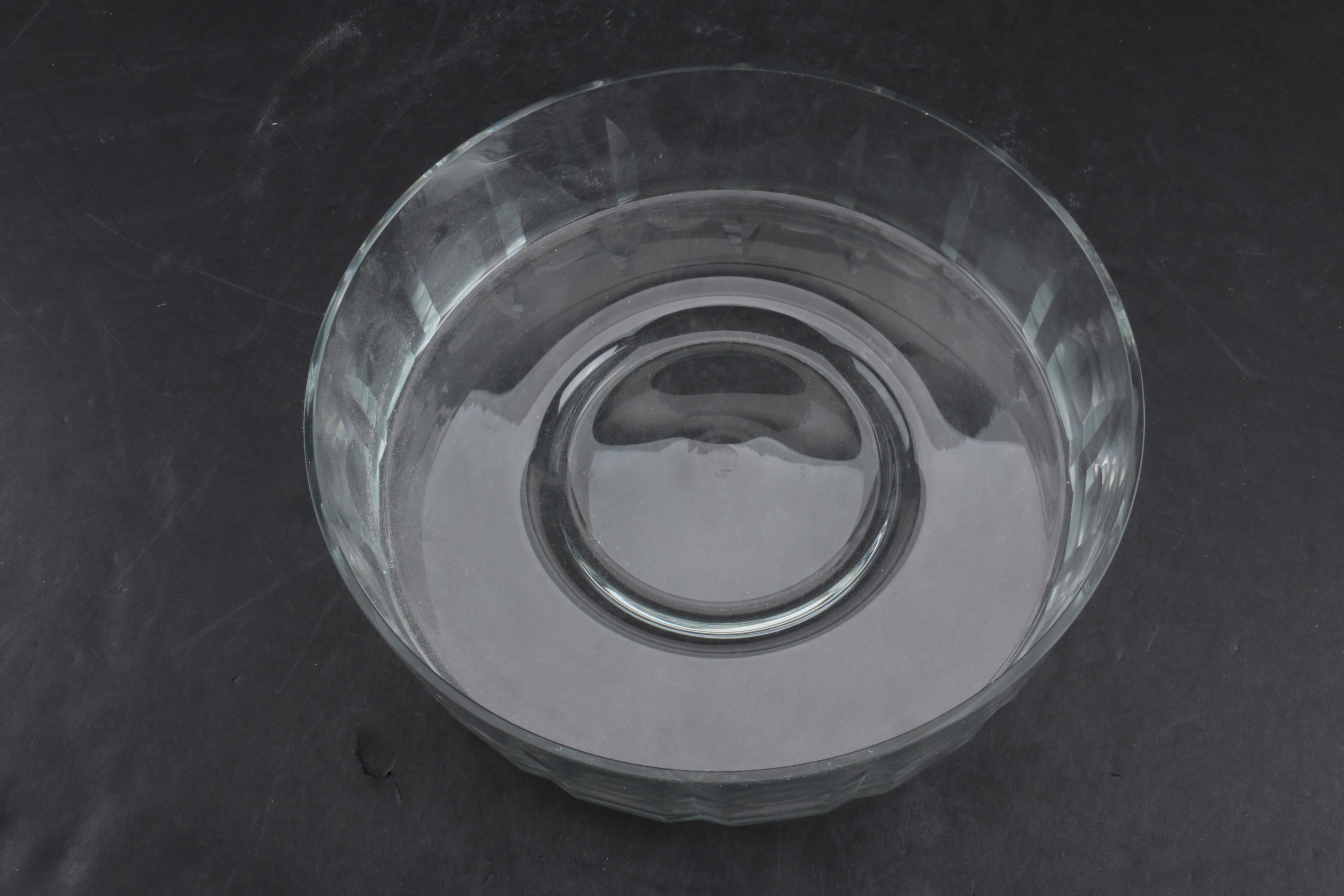 Glass Serving Bowl