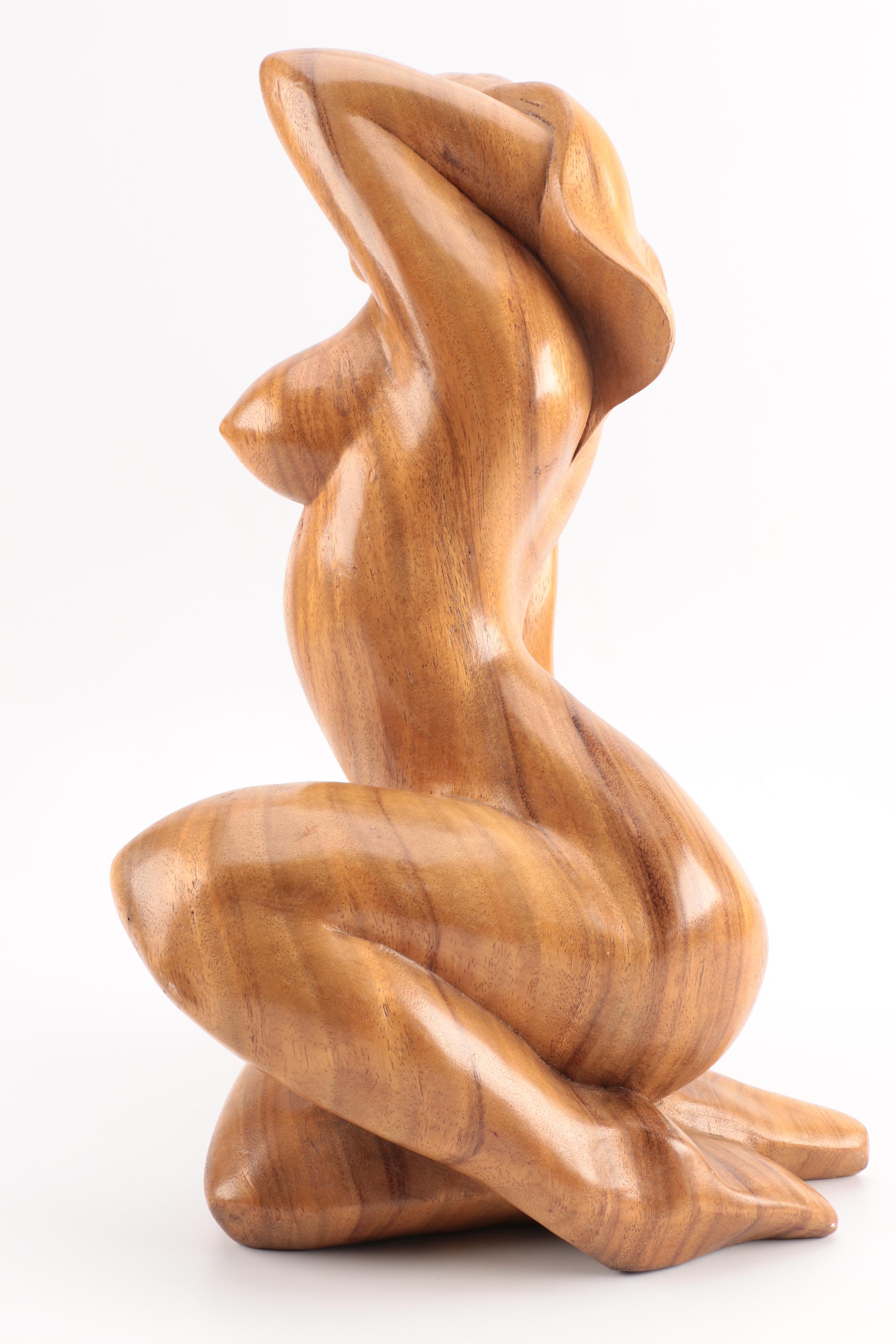 Wayan Winten Sculpture of a Nude Female