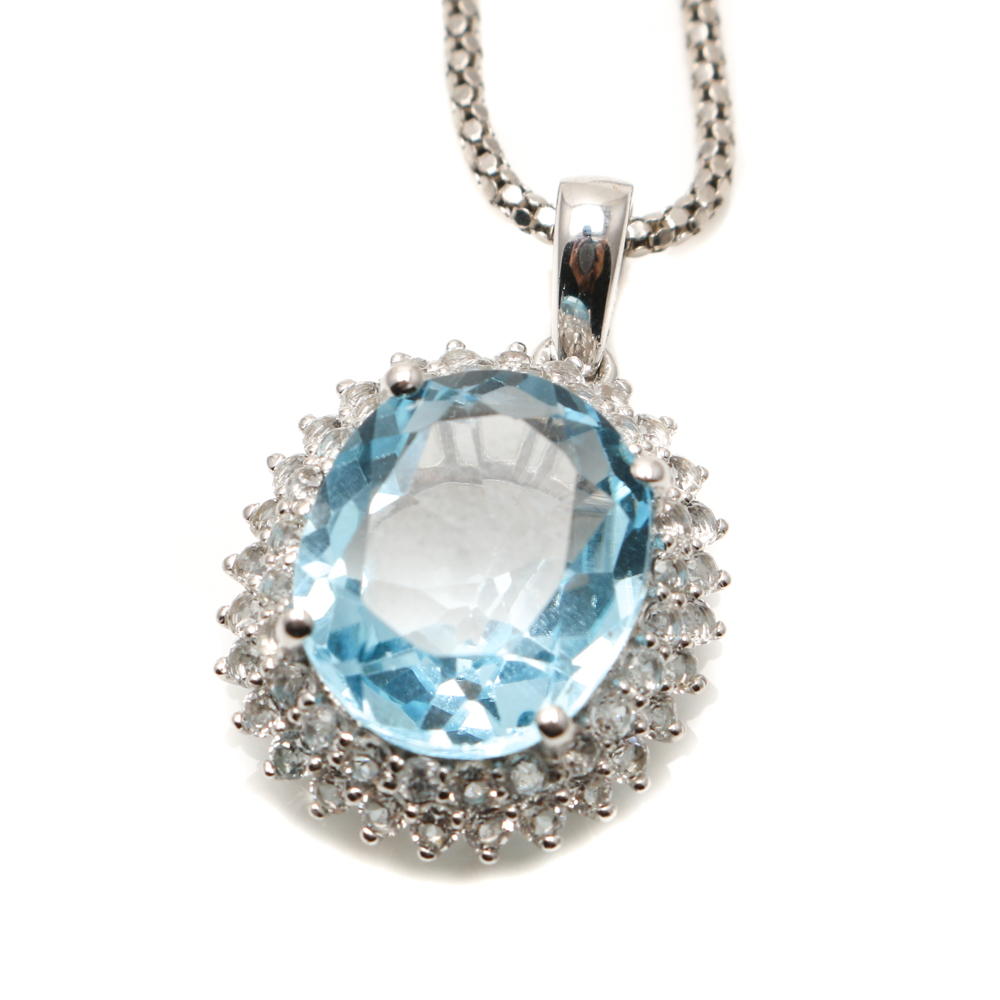 Orianne Sterling Silver Jewelry Including Topaz