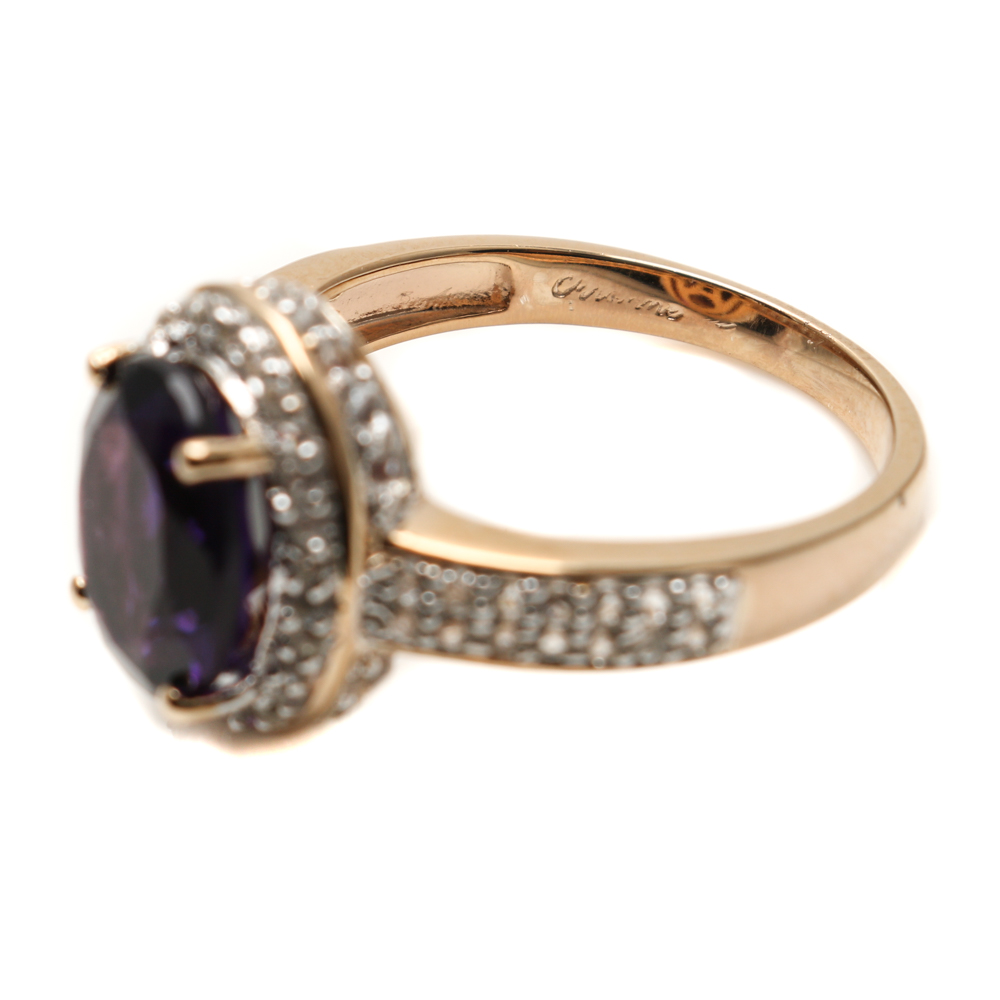 Grouping of Orianne Sterling Silver Gemstone Rings