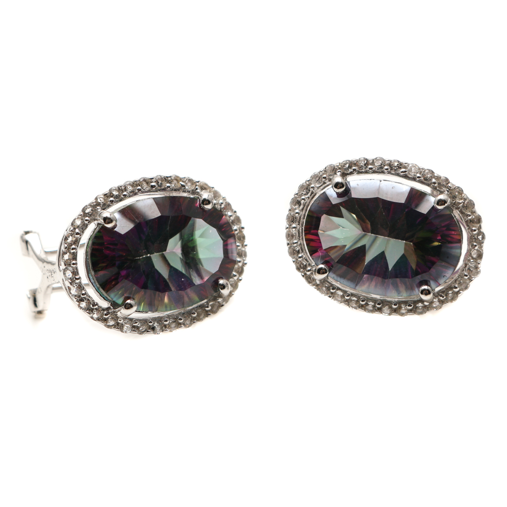 Orianne Sterling Silver Mystic and White Topaz Jewelry