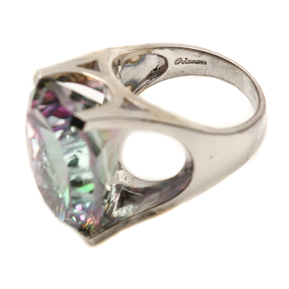 Orianne Sterling Silver Mystic and White Topaz Jewelry