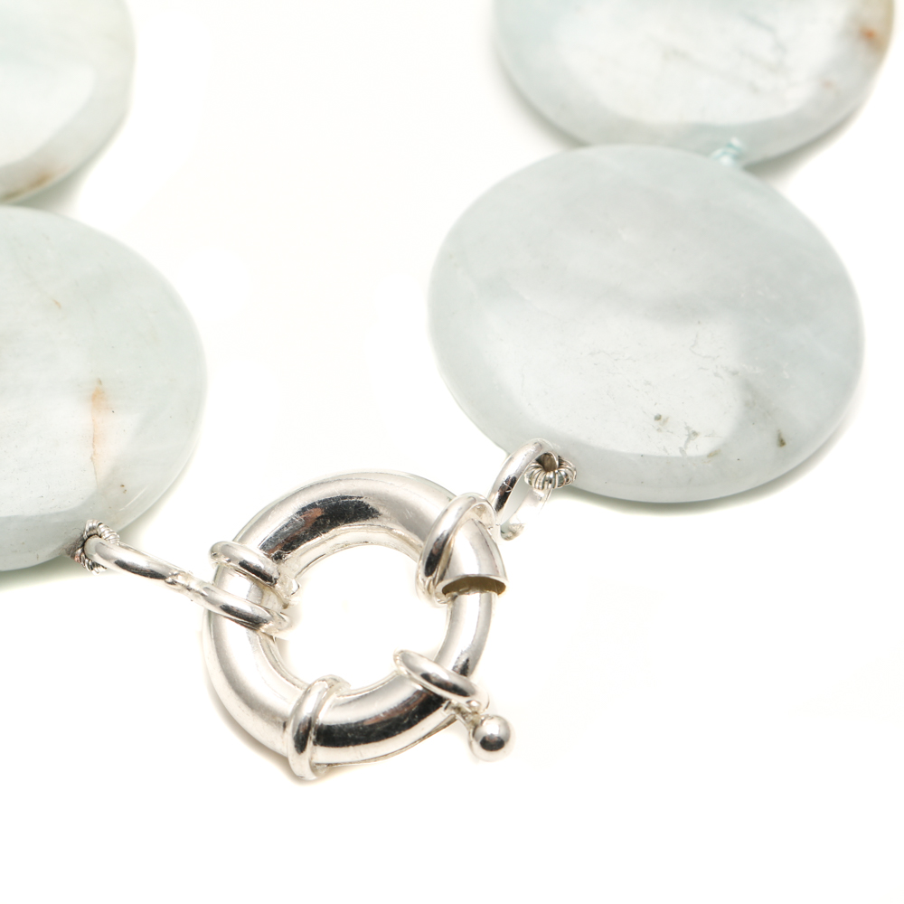 Assorted Gemstone Jewelry Including Carve Buddha and Sterling Silver