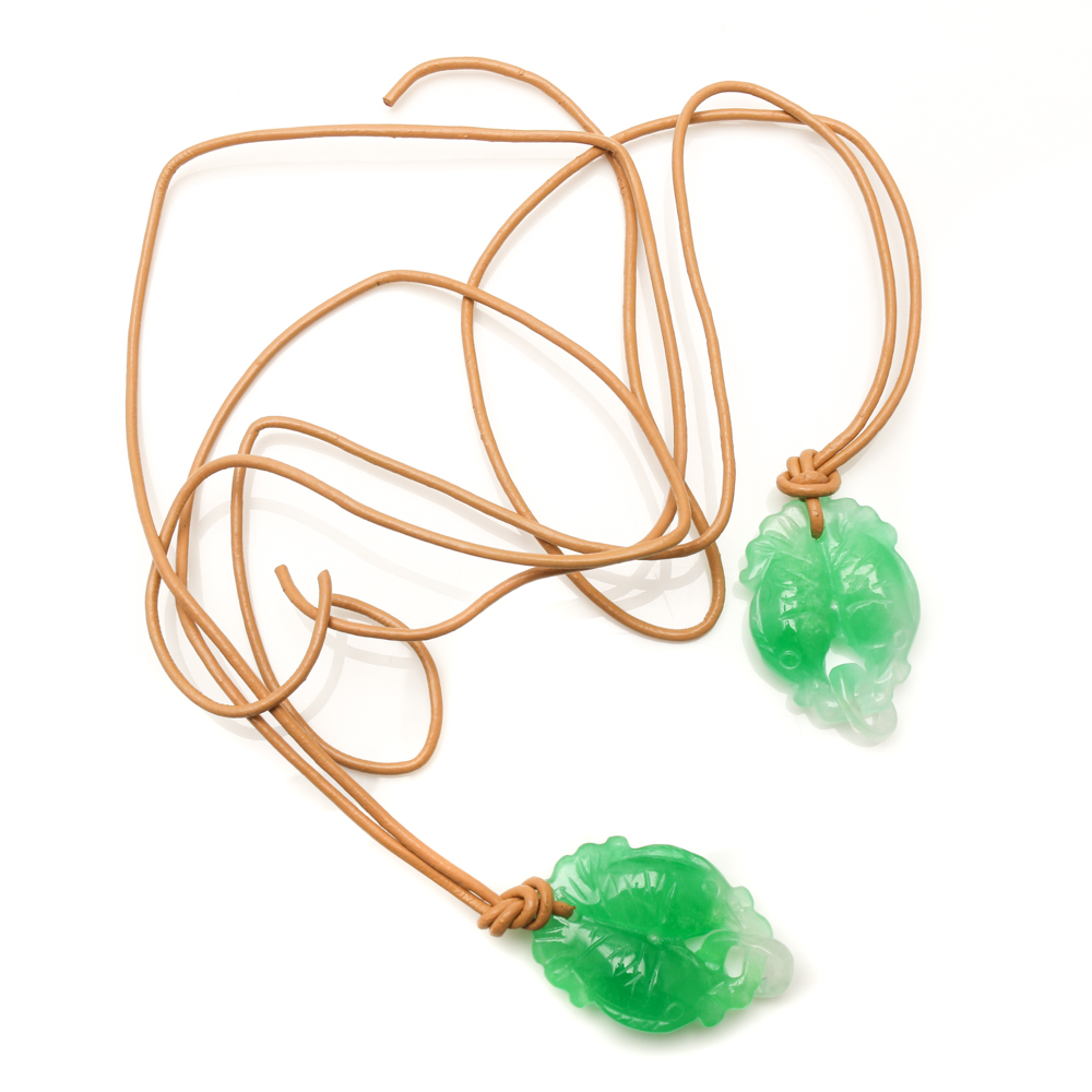 Assorted Gemstone Jewelry Including Carve Buddha and Sterling Silver