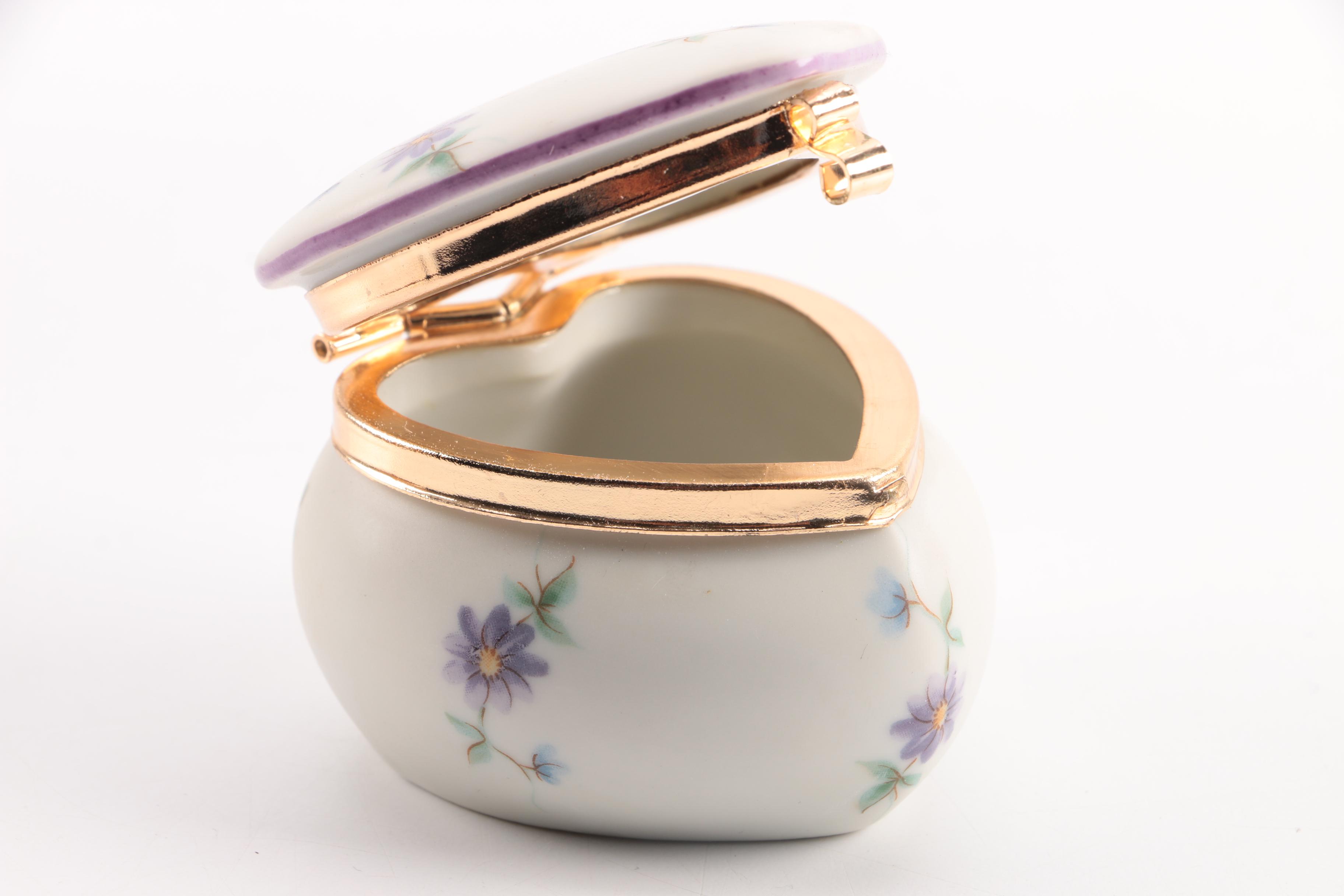 Dresden Art Figurines and Hummelwerk Trinket Box