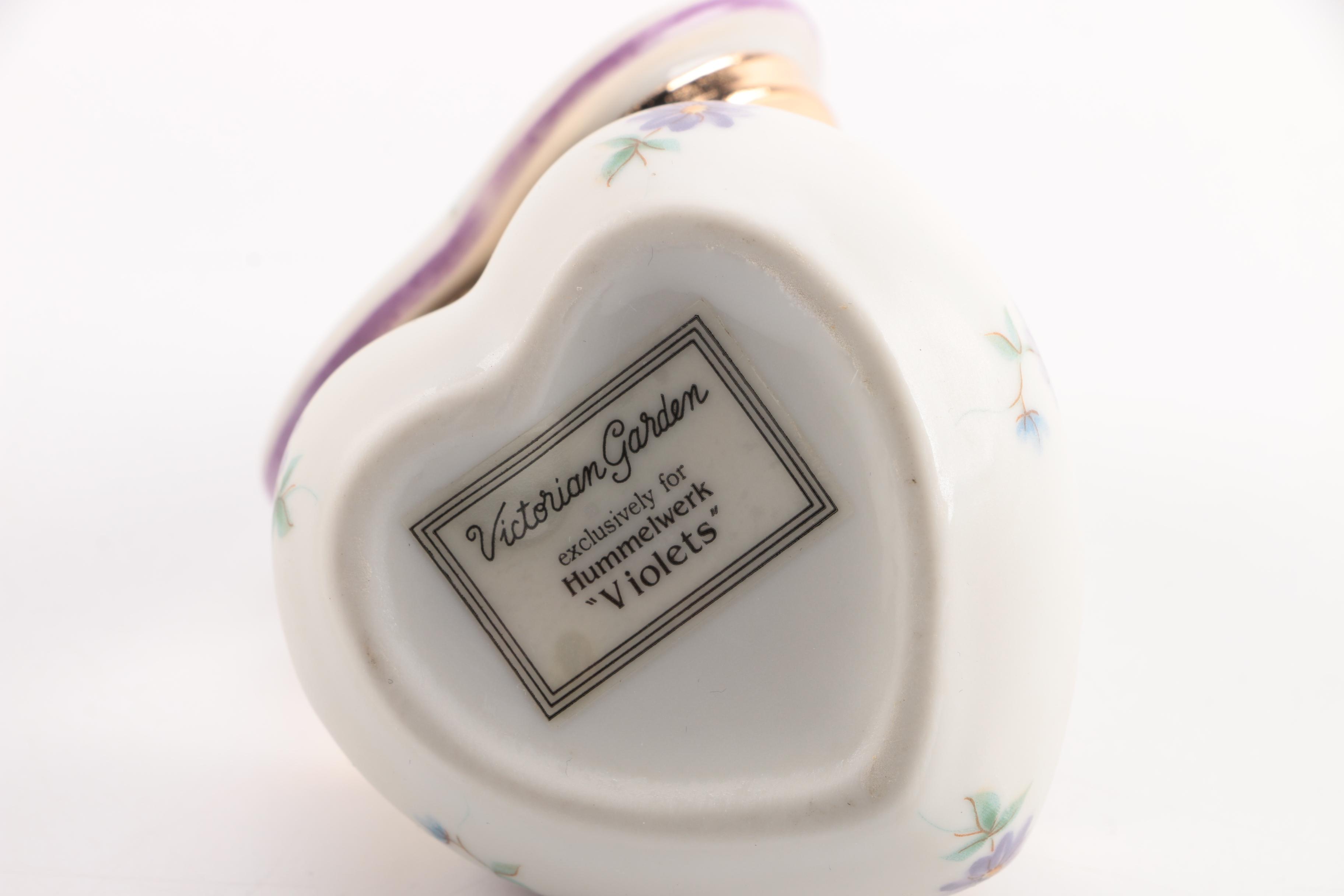 Dresden Art Figurines and Hummelwerk Trinket Box