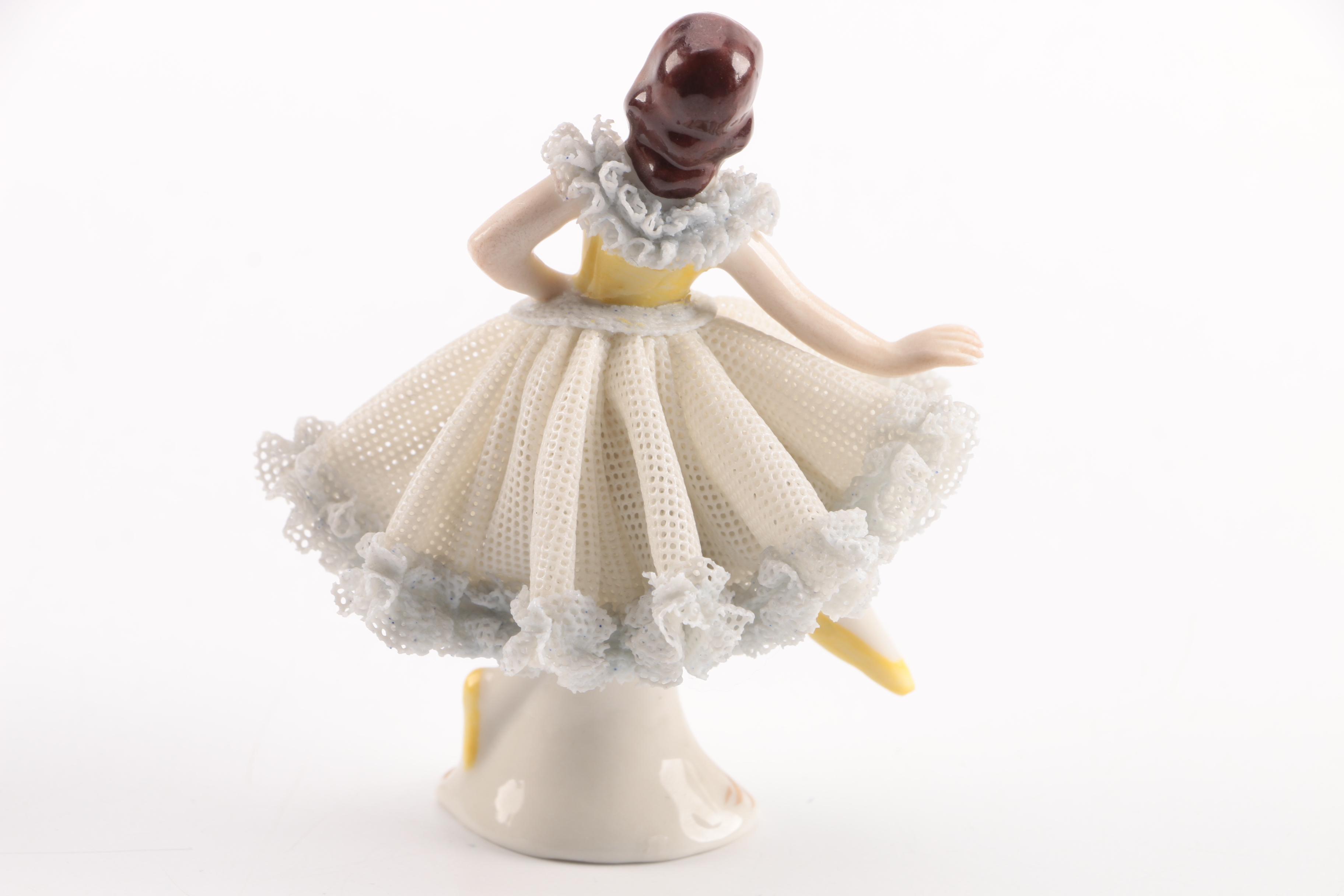 Dresden Art Figurines and Hummelwerk Trinket Box