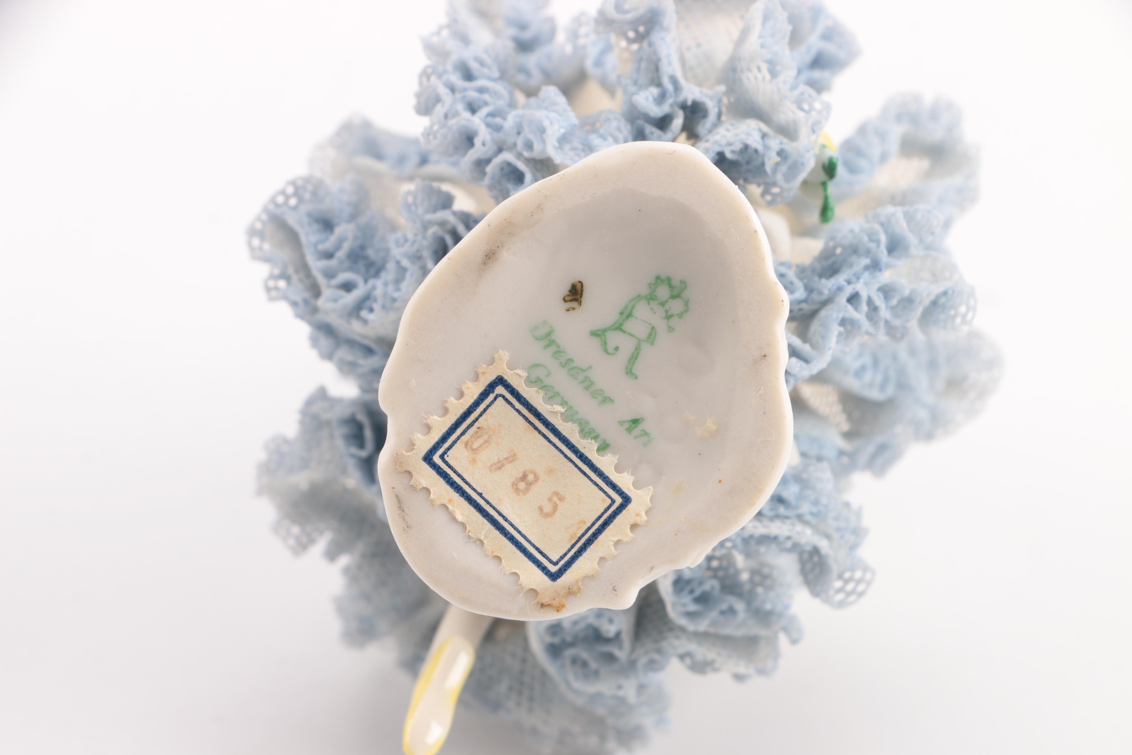 Dresden Art Figurines and Hummelwerk Trinket Box