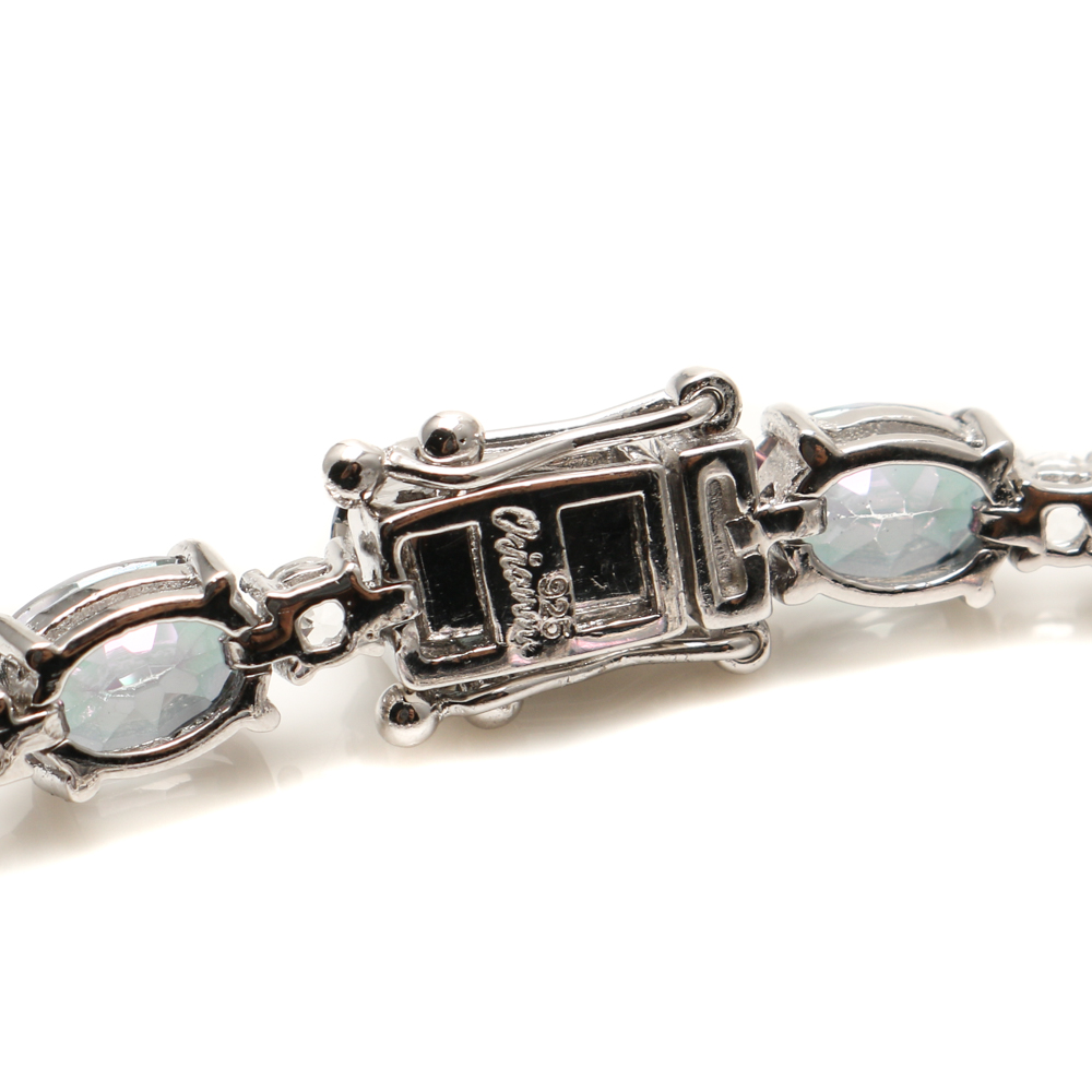 Sterling Silver Mystic and White Topaz Jewelry