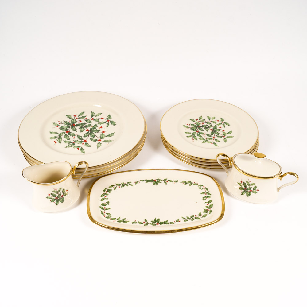 Lenox "Holiday" Dishes