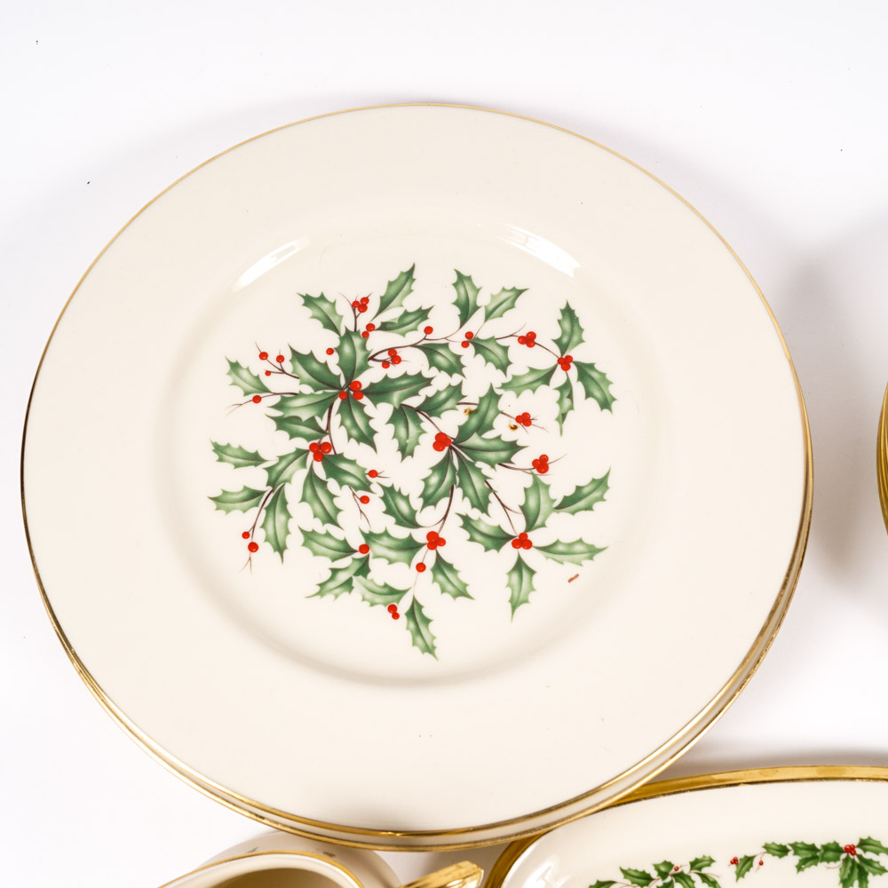 Lenox "Holiday" Dishes
