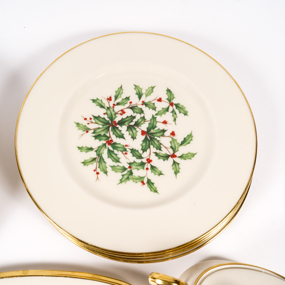 Lenox "Holiday" Dishes