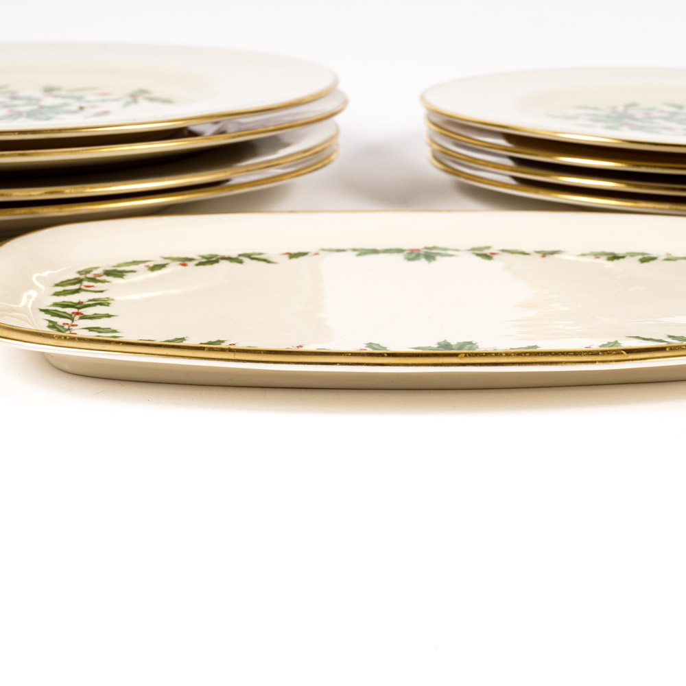 Lenox "Holiday" Dishes