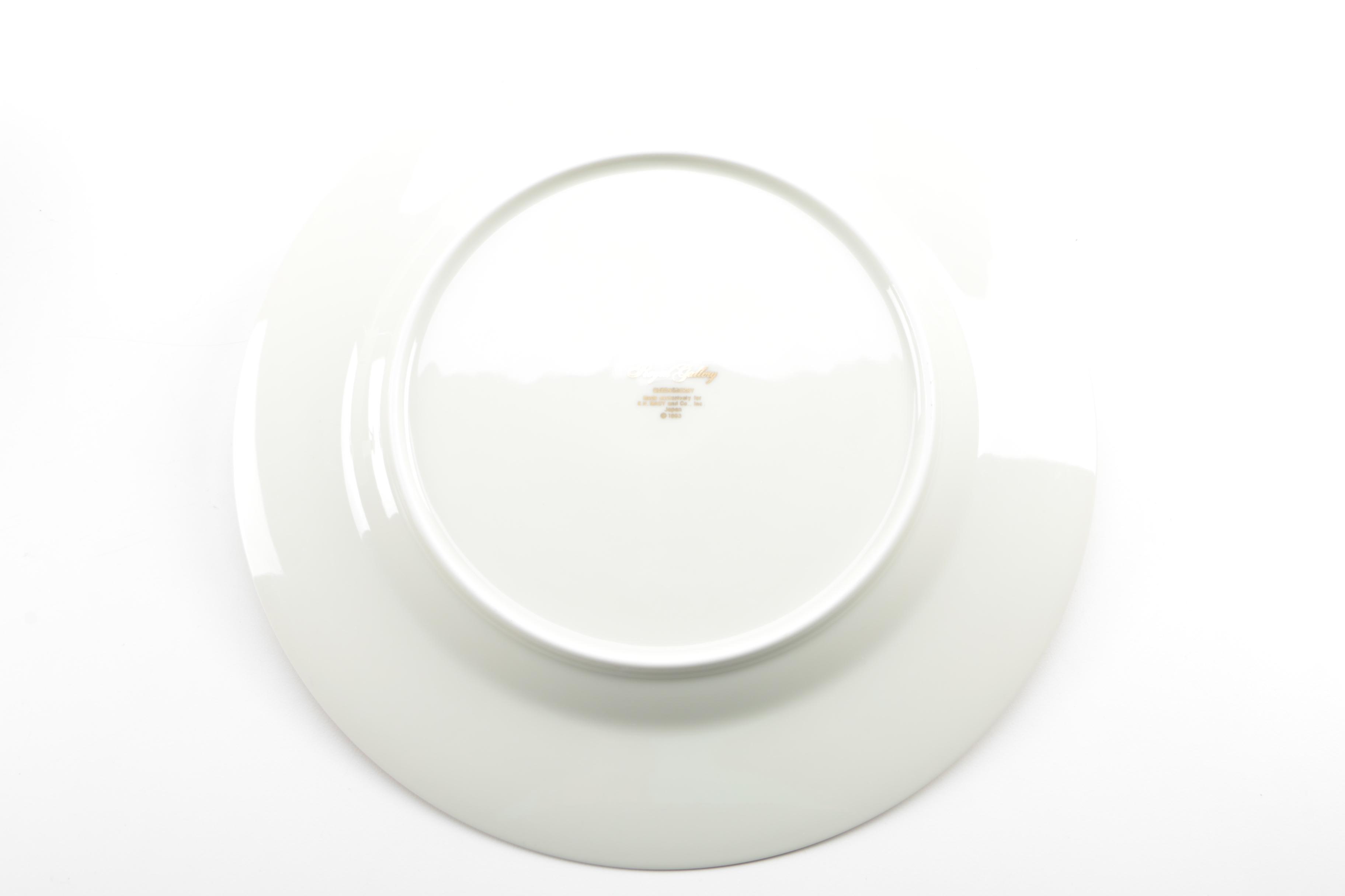 Holiday Tableware Including Royal Gallery "Queensberry" 1990s