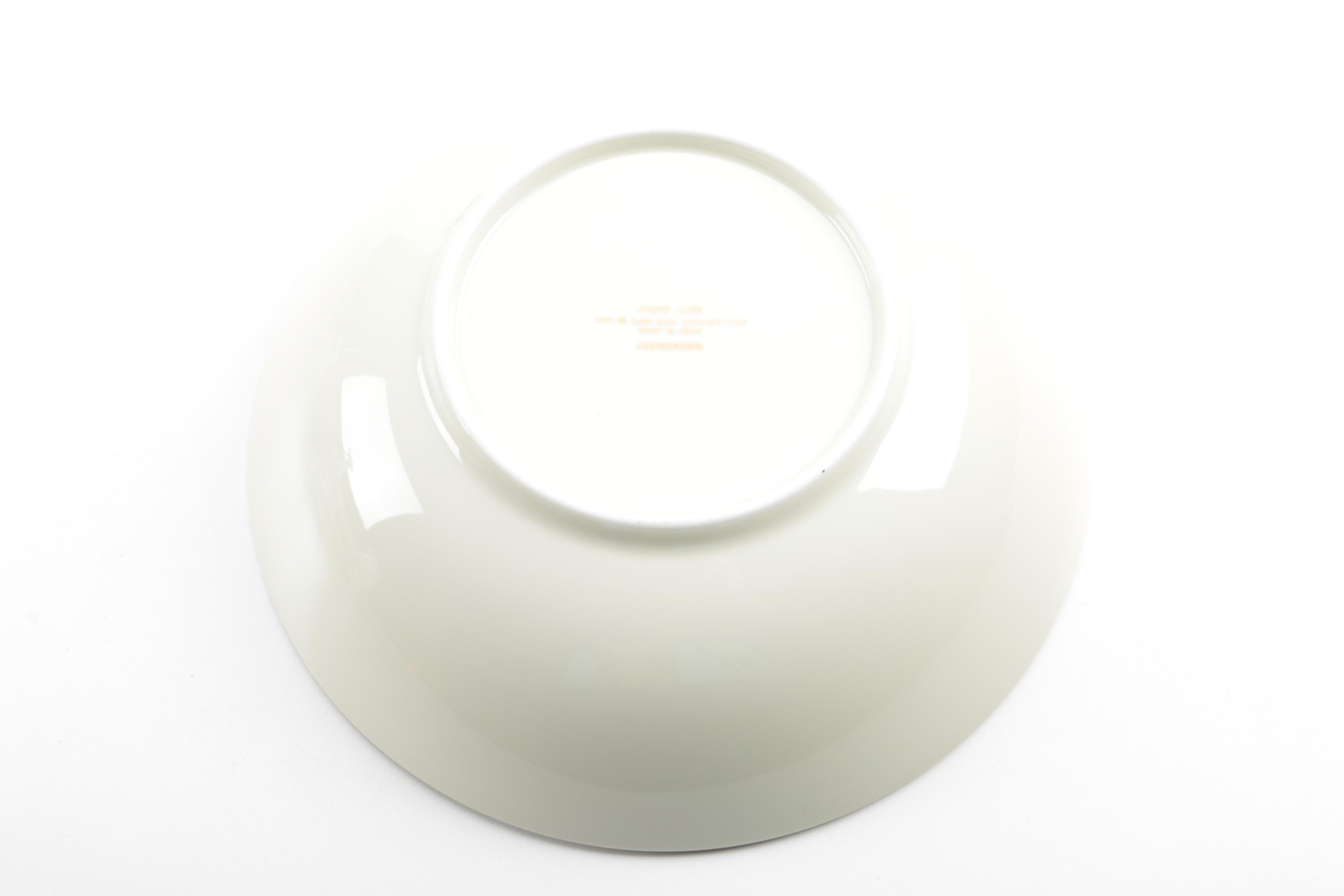 Holiday Tableware Including Royal Gallery "Queensberry" 1990s