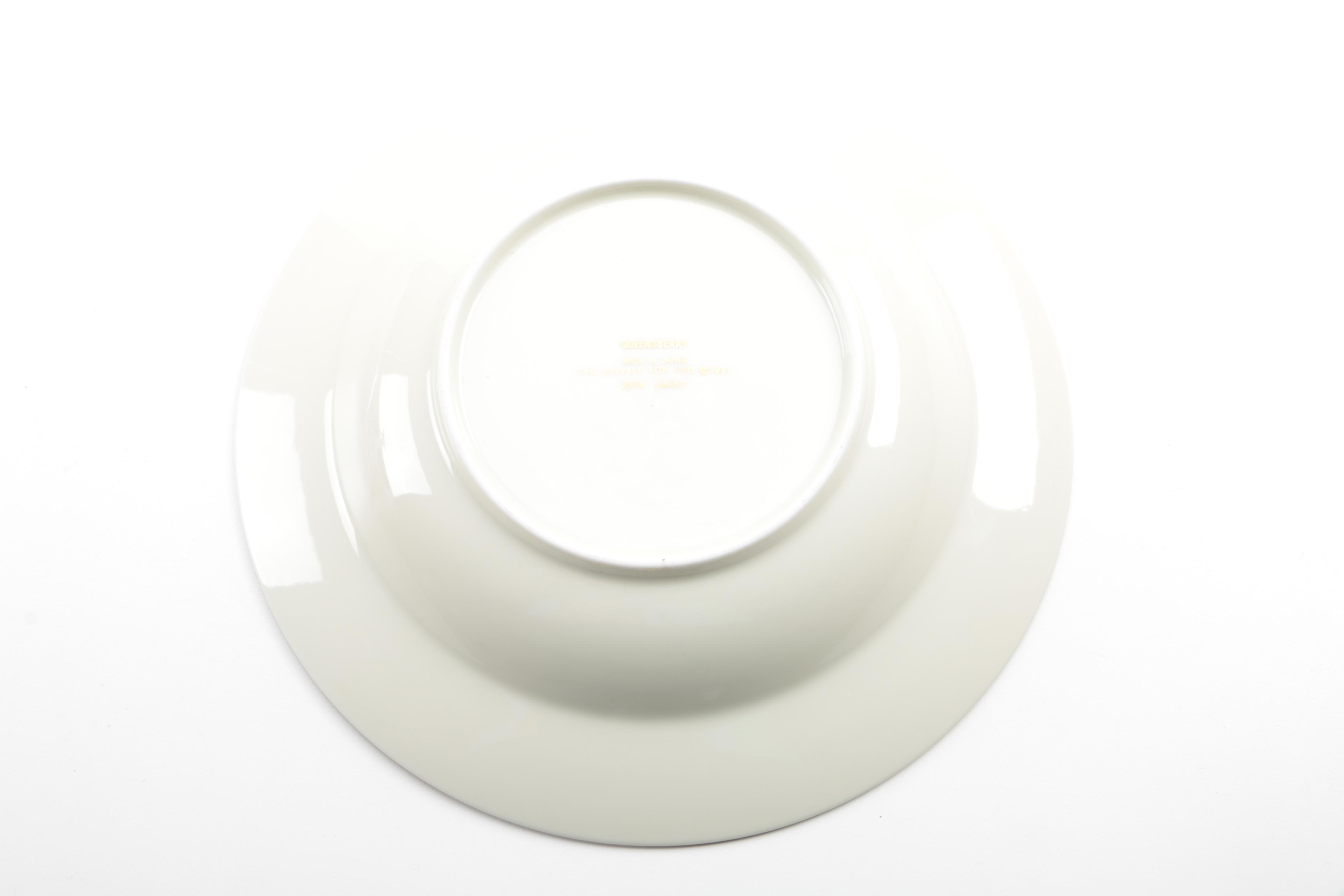 Holiday Tableware Including Royal Gallery "Queensberry" 1990s