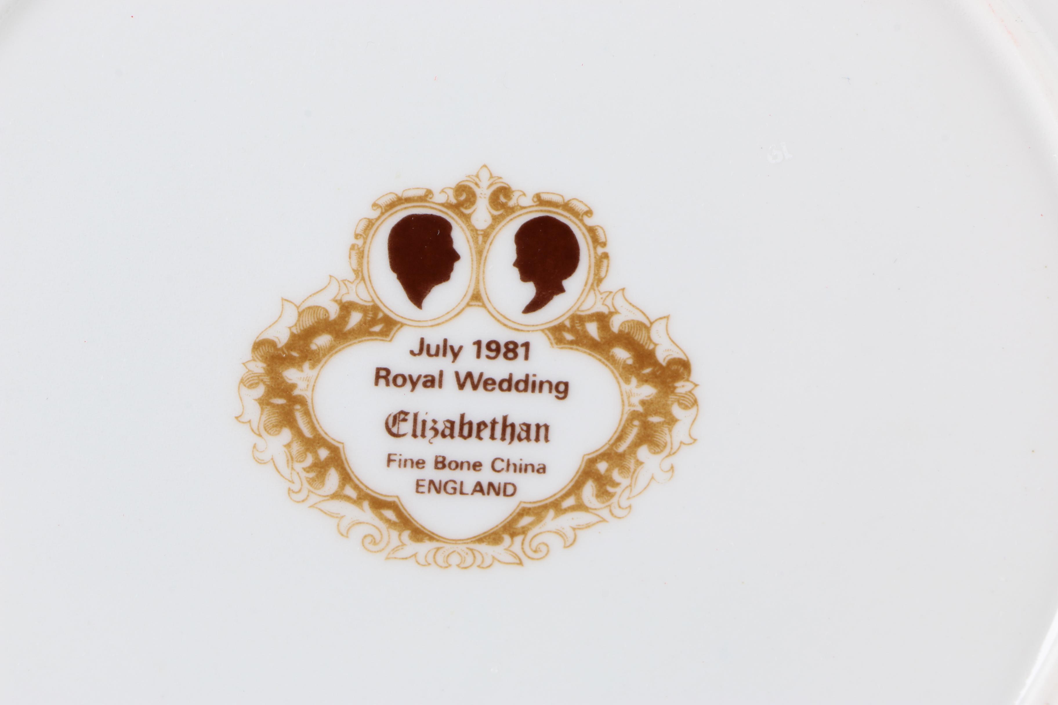 Ceramics And Glassware Including Charles and Diana Commemoratives