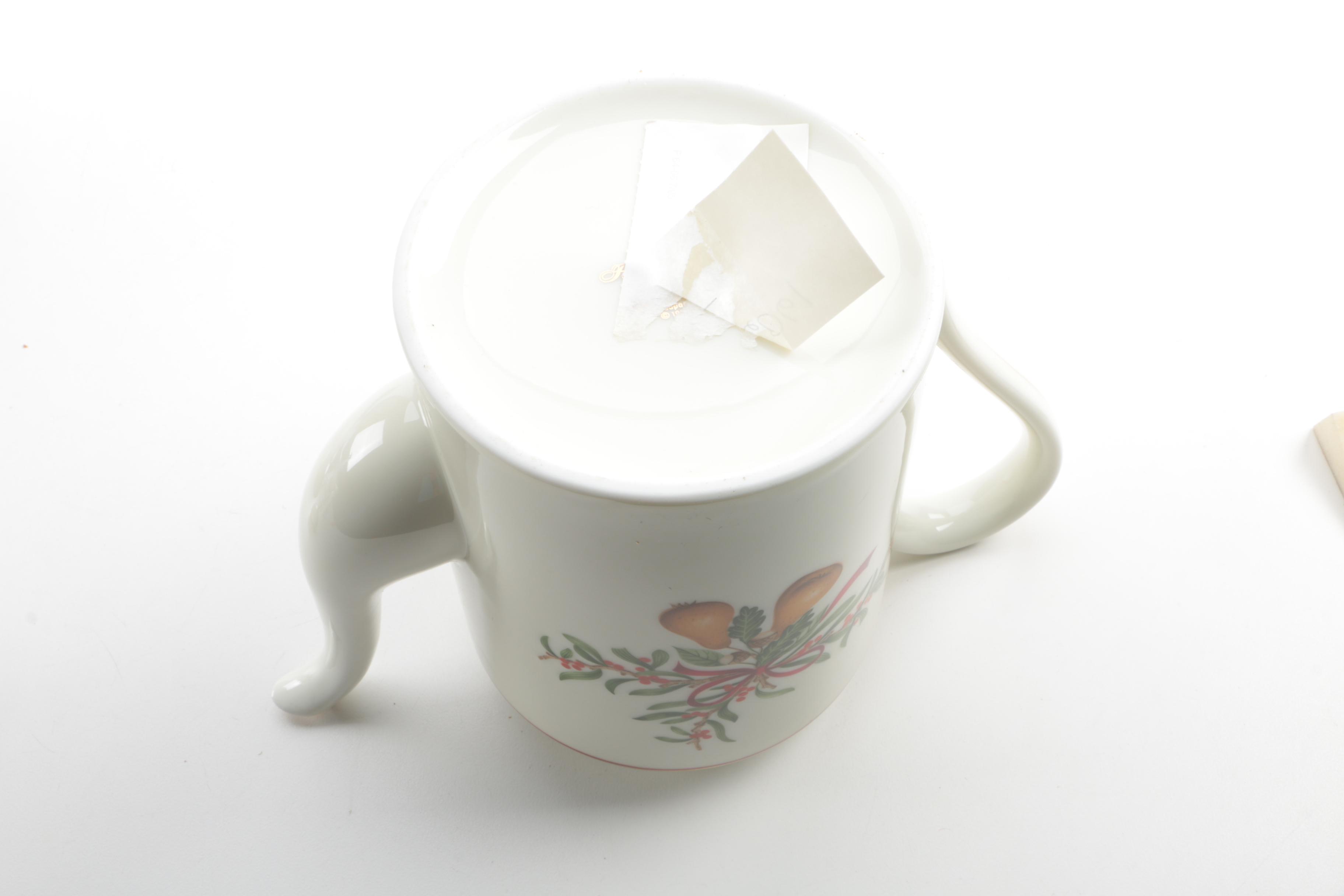 Holiday Tableware Including Royal Gallery "Queensberry" 1990s