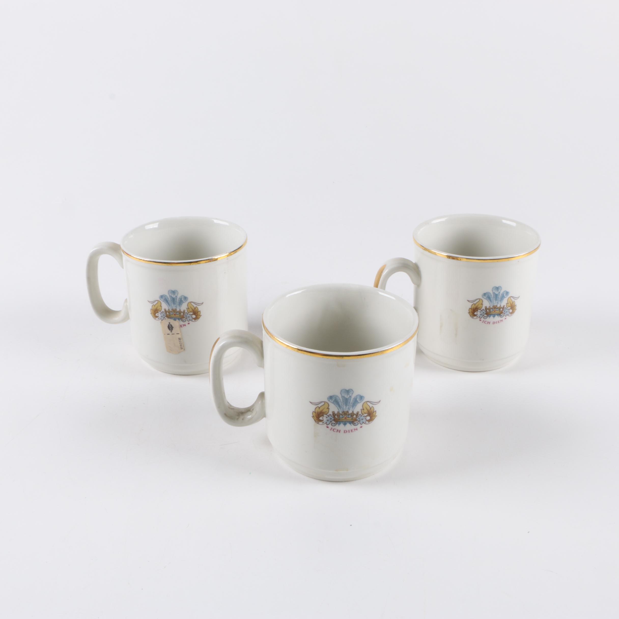 Ceramics And Glassware Including Charles and Diana Commemoratives