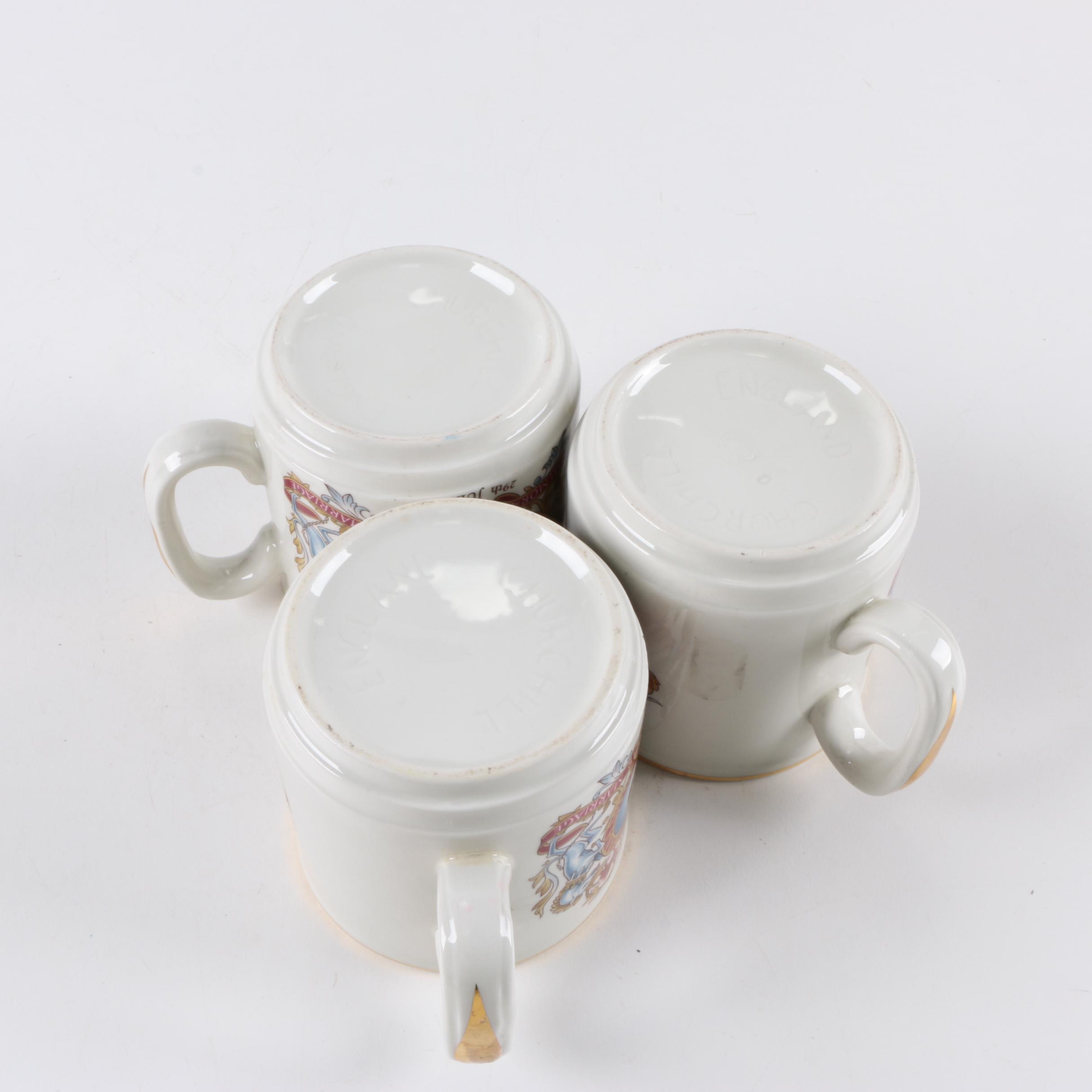 Ceramics And Glassware Including Charles and Diana Commemoratives