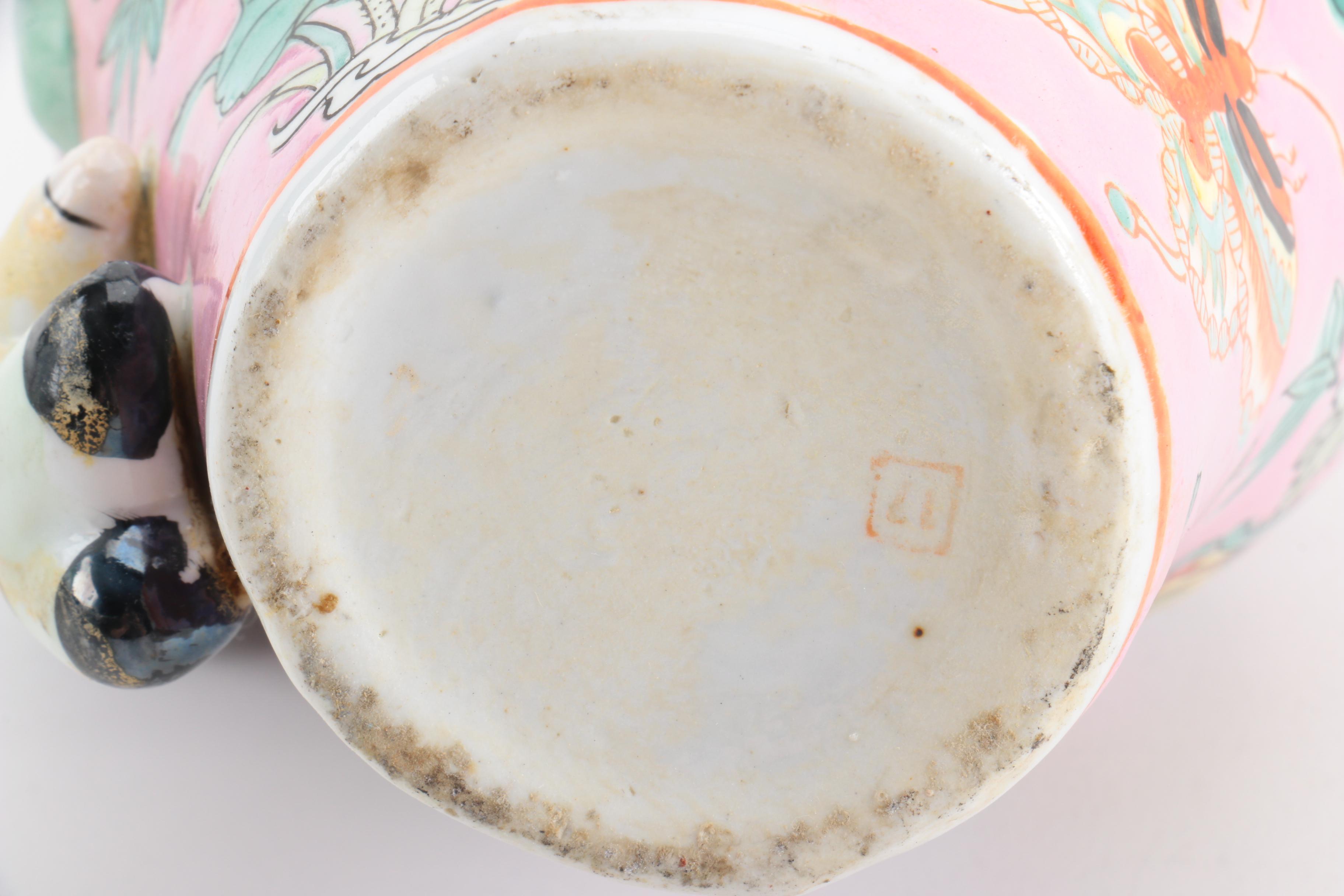 Chinese Enameled Porcelain Fertility and Figural Vases