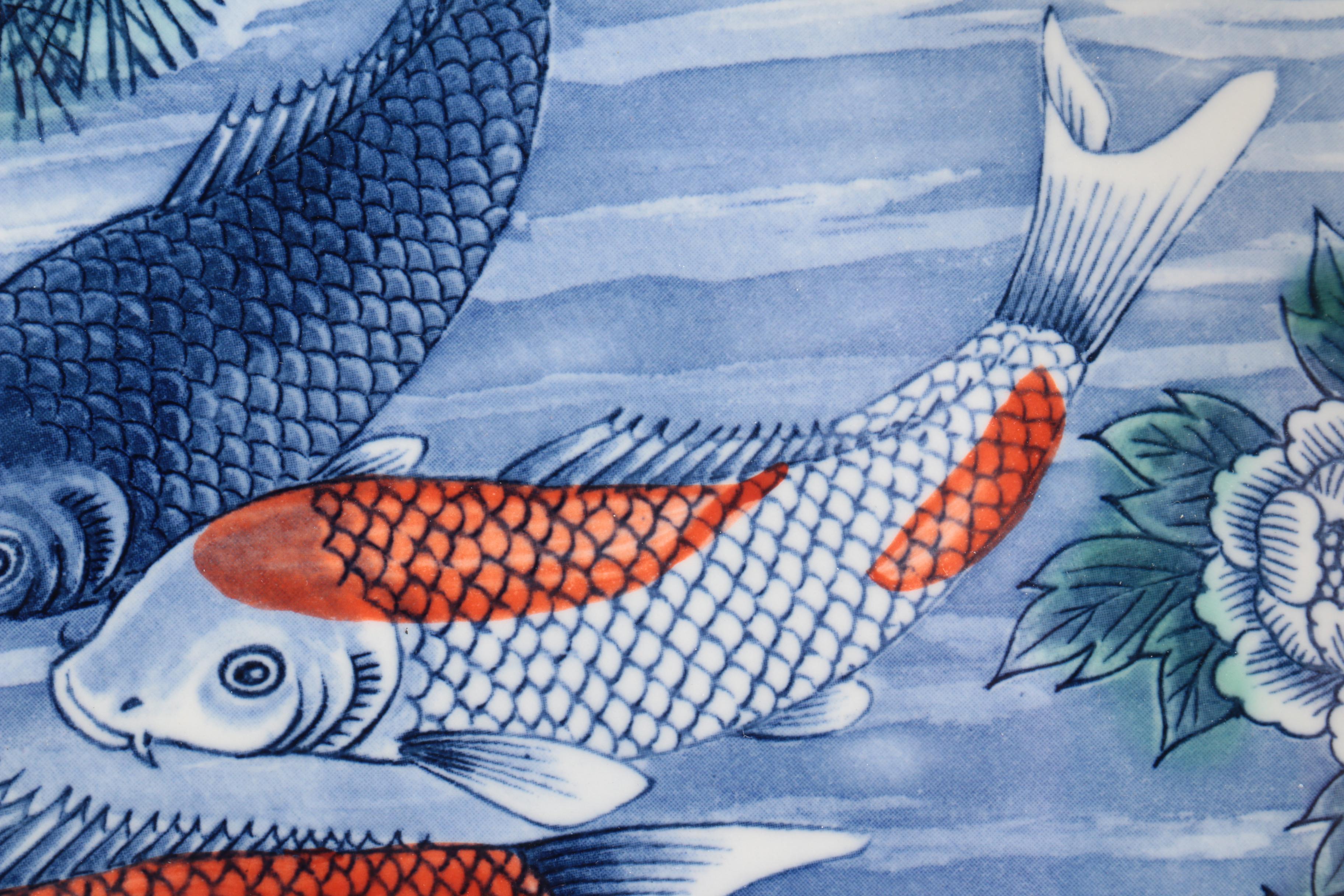 Japanese Koi Fish Platter