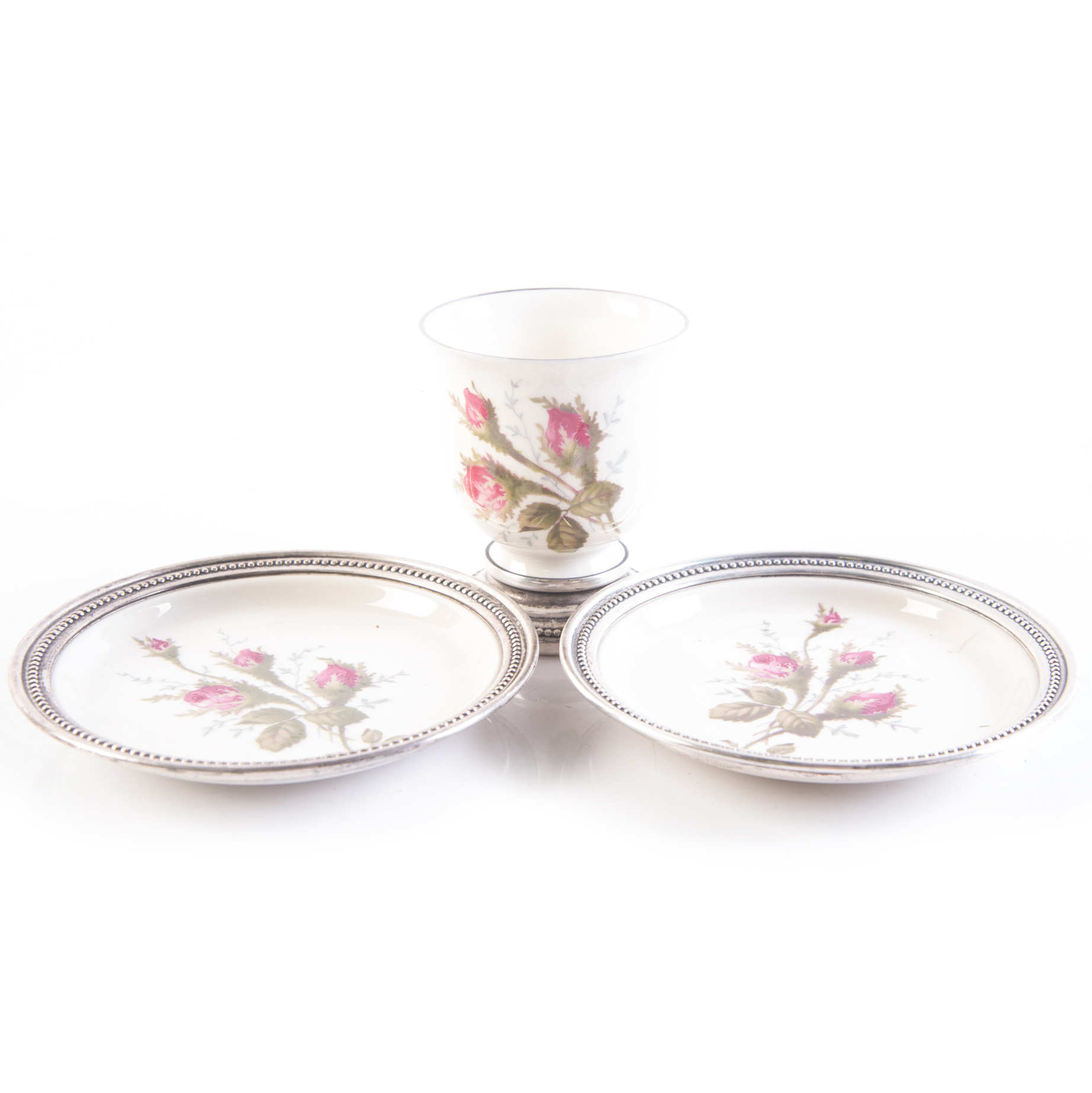 Rosenthal Sterling Rimmed Porcelain